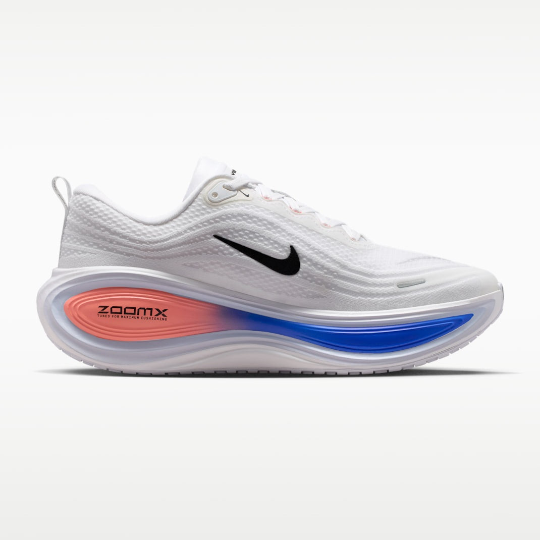 NIKE Vomero Plus Mens FOOTWEAR - Mens Neutral Cushioned WHITE/BLACK-ATOMIC PINK-RACER BLUE