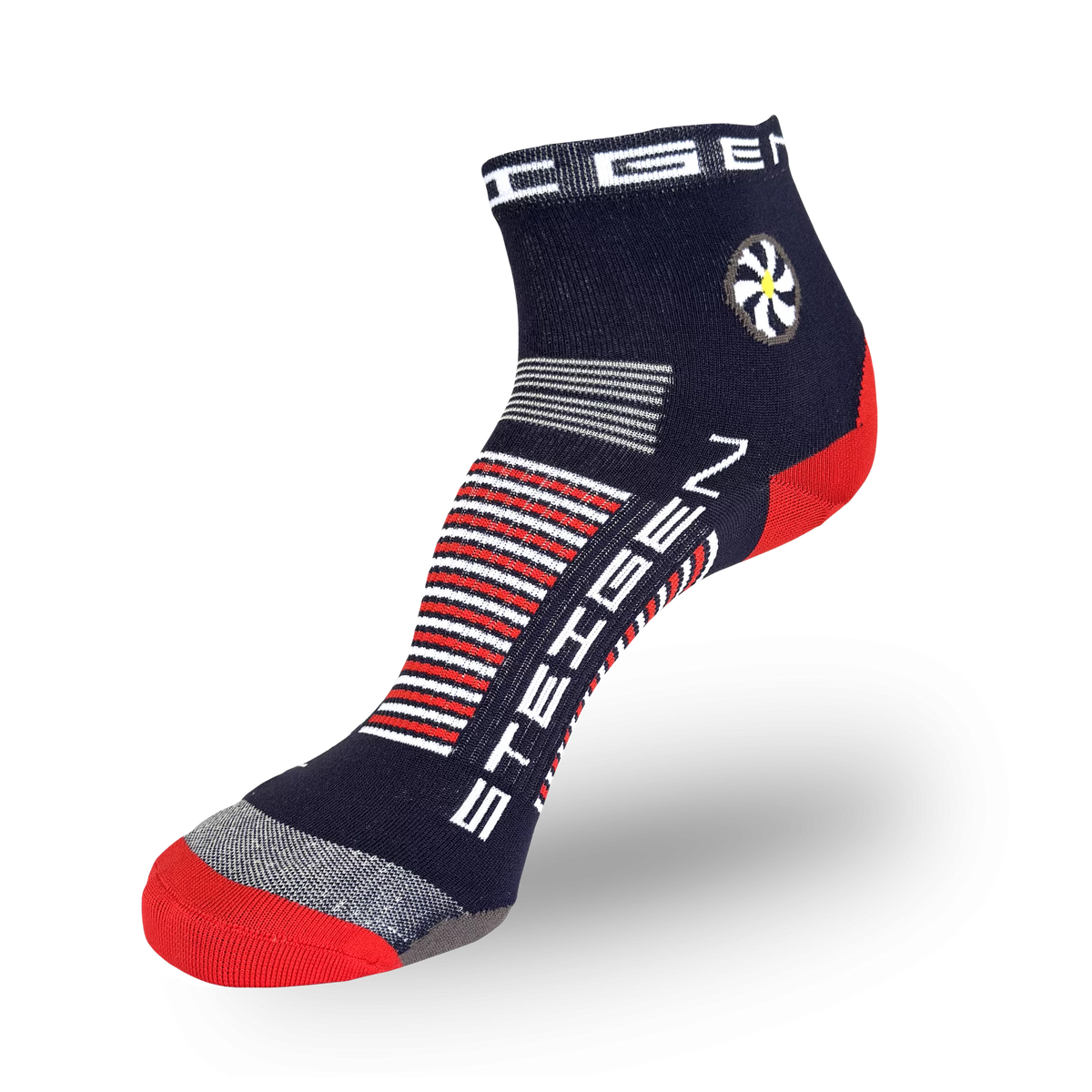 STEIGEN 1/4 Length Running Socks GEAR - Socks NAVY
