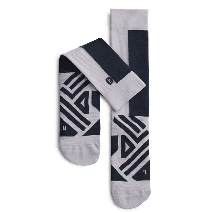 ON High Sock Womens GEAR - Socks NAVY/LILAC