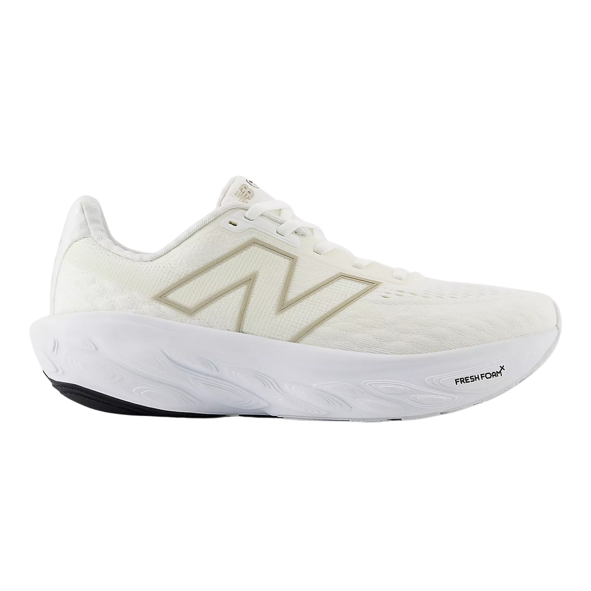 NEW BALANCE Fresh Foam X 1080 V14 Womens FOOTWEAR - Womens Neutral Cushioned WHITE/LIGHT GOLD METALLIC/SEA SALT