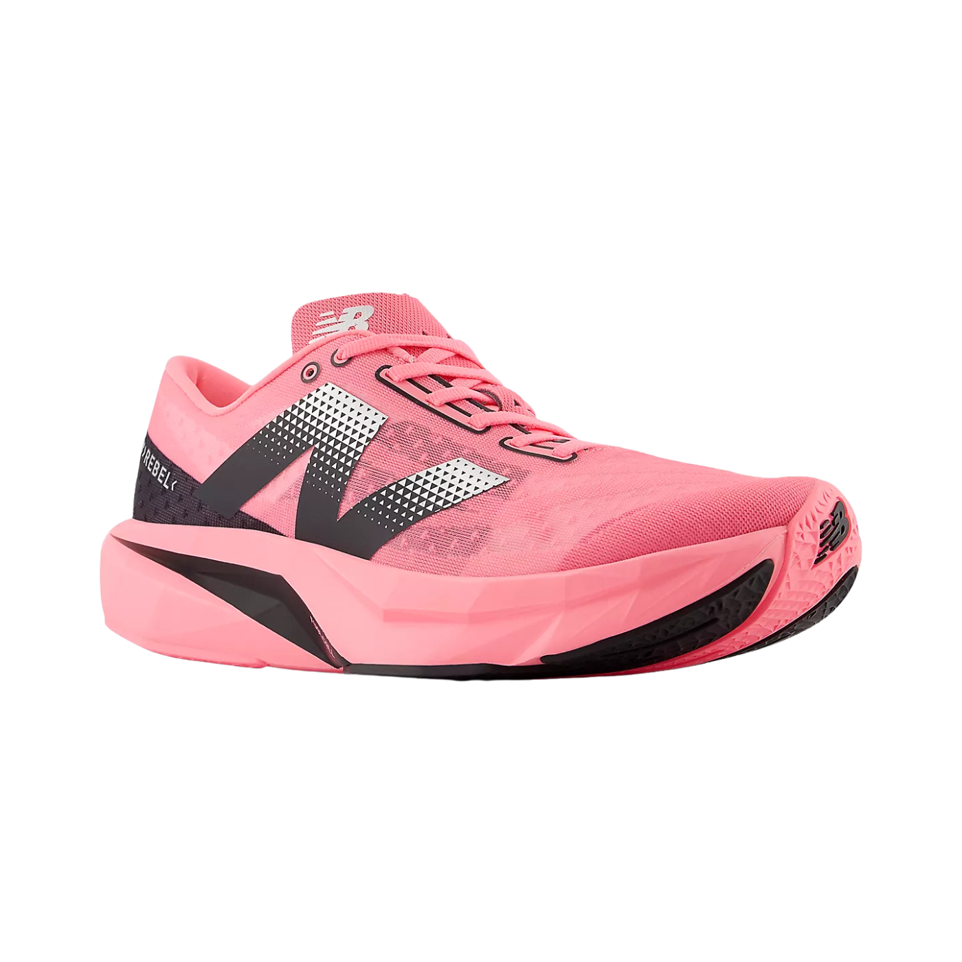 NEW BALANCE FuelCell Rebel V4 Mens FOOTWEAR - Mens Lightweight ULTRA PINK/WHITE/BLACK