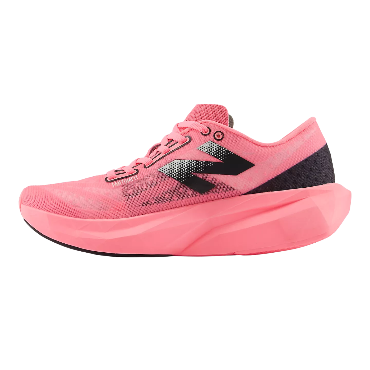 NEW BALANCE FuelCell Rebel V4 Womens FOOTWEAR - Womens Lightweight ULTRA PINK/WHITE/BLACK