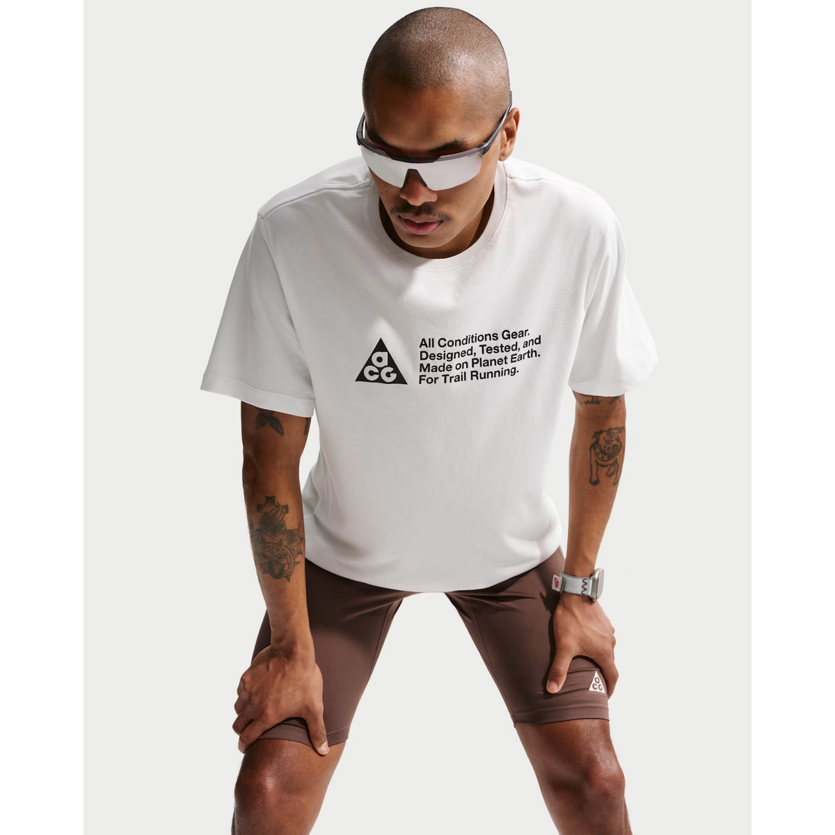NIKE ACG Dri-FIT Trail-Running T-Shirt Mens APPAREL - Mens T-Shirts