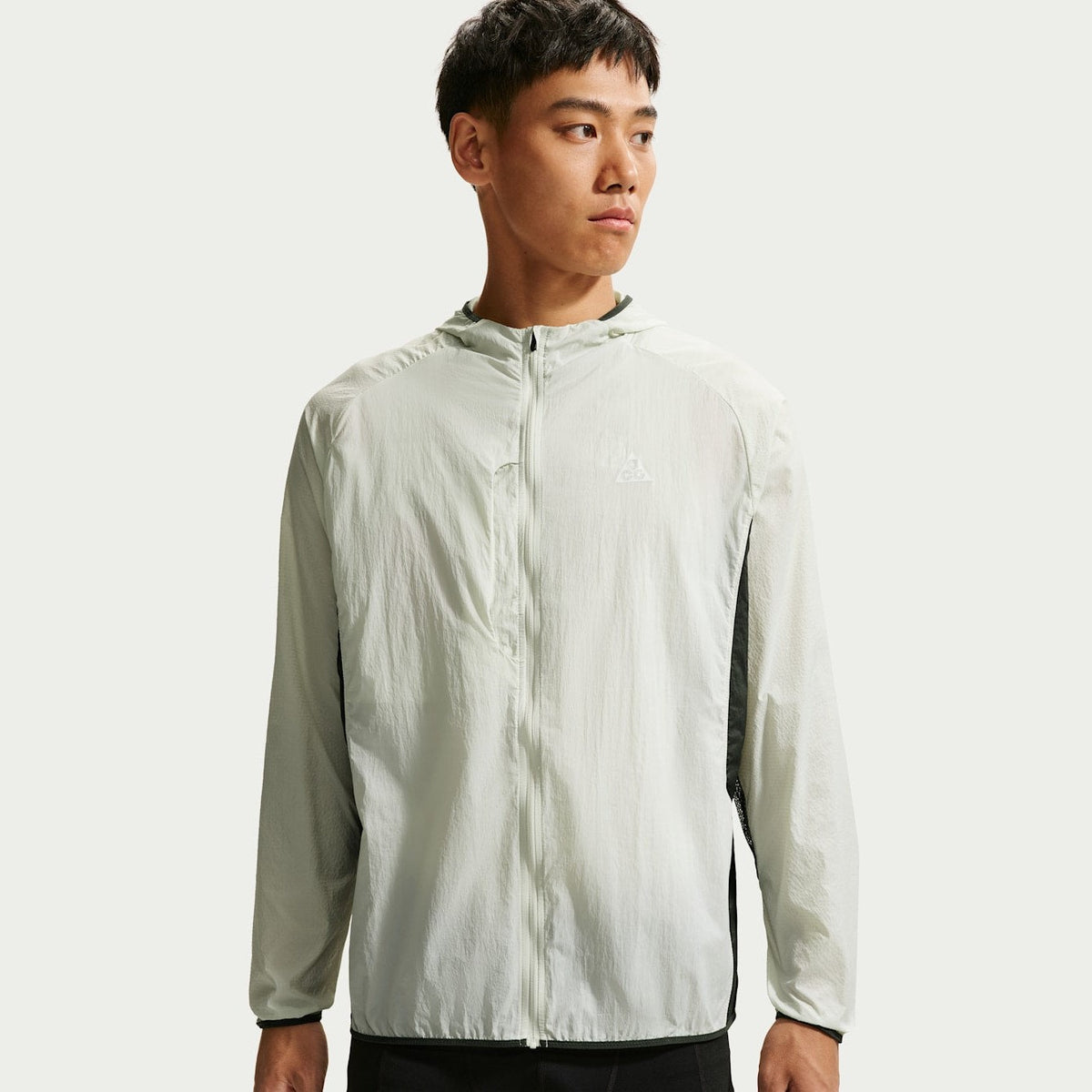 NIKE ACG Aireez UV Protection Jacket Mens APPAREL - Mens Jackets SEA GLASS/BALTIC BLUE/SUMMIT WHITE