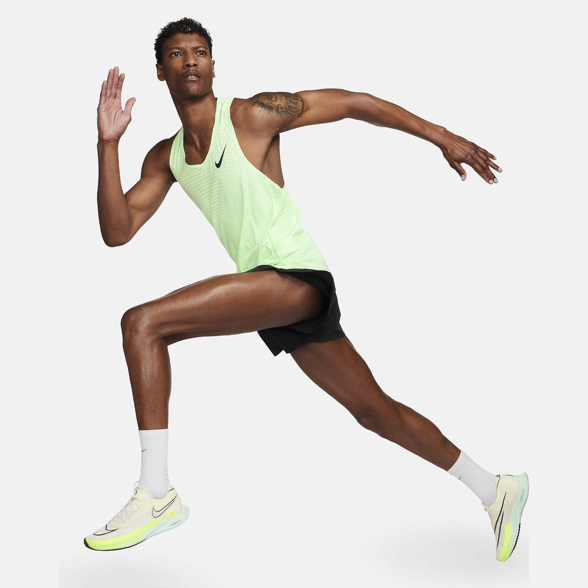 NIKE AeroSwift Singlet Mens APPAREL - Mens Singlets