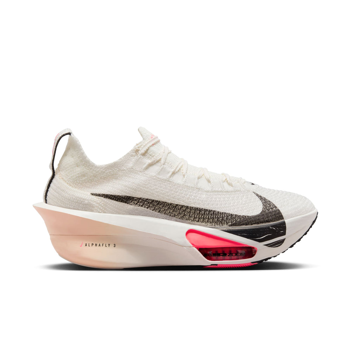 Nike Air Zoom Alphafly Next % 3 Womens FOOTWEAR - Womens Carbon Plate SAIL/CRIMSON-TINT/GUAVA-ICE/BLACK