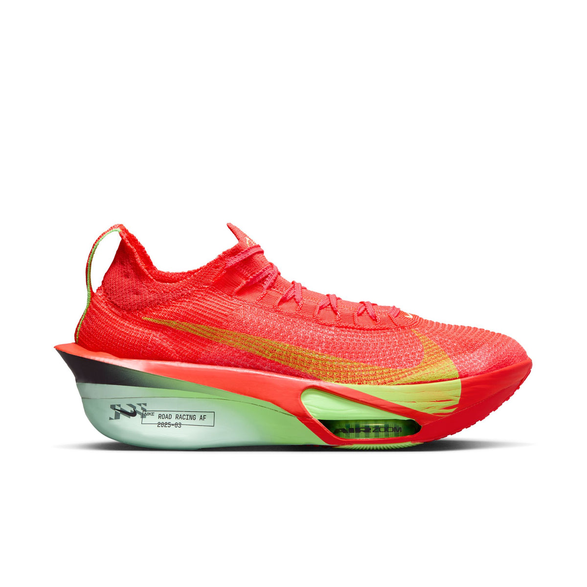 NIKE Air Zoom Alphafly Next % 3 Womens FOOTWEAR - Womens Carbon Plate BRIGHT CRIMSON/CAVE PURPLE/LIME BLAST