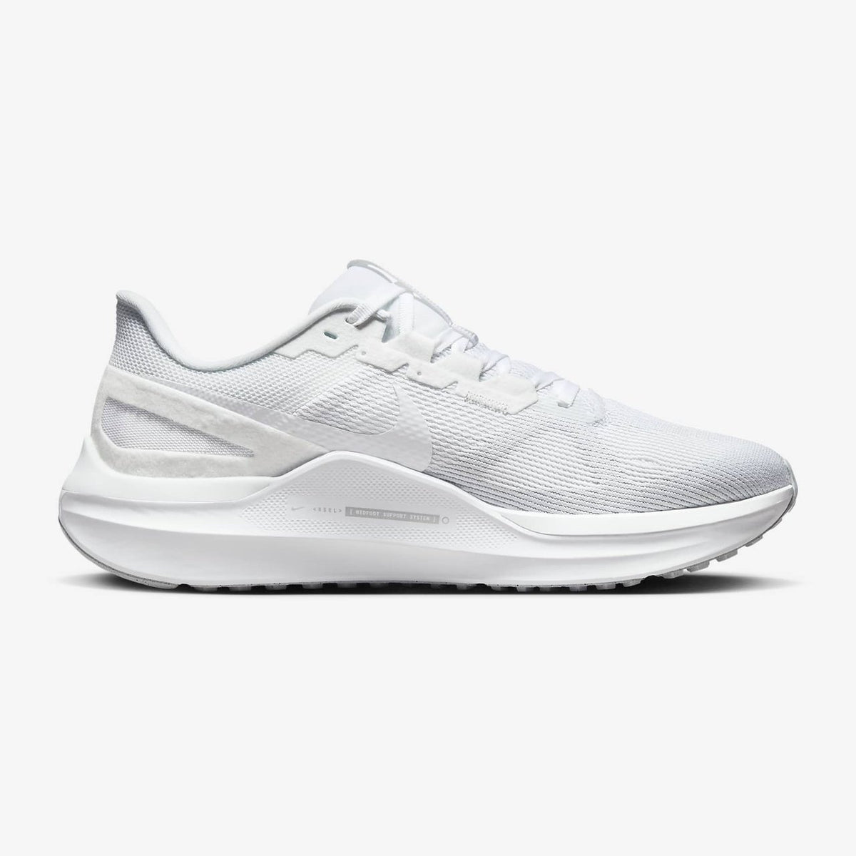 Nike Air Zoom Structure 25 Mens FOOTWEAR - Mens Stability WHITE/WHITE-PURE PLATINUM