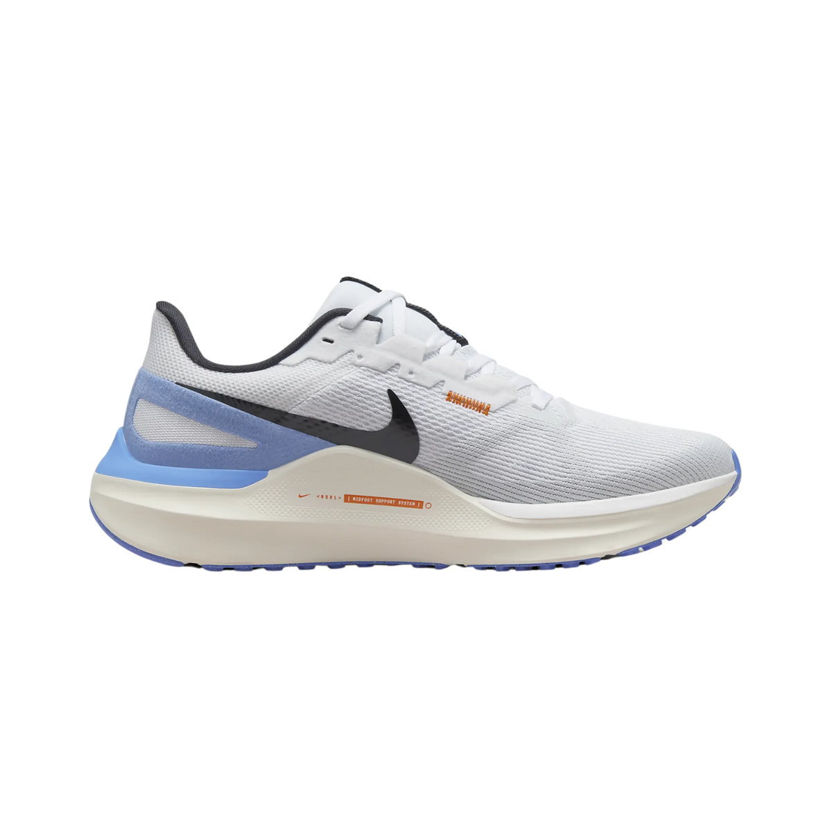 NIKE Air Zoom Structure 25 Womens FOOTWEAR - Womens Stability WHITE/BLACK/ROYAL PULSE