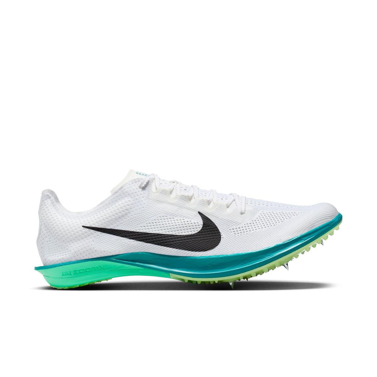 Nike Dragonfly 2 FOOTWEAR - Unisex Track Spikes WHITE/BLACK-BRIGHT SPRUCE