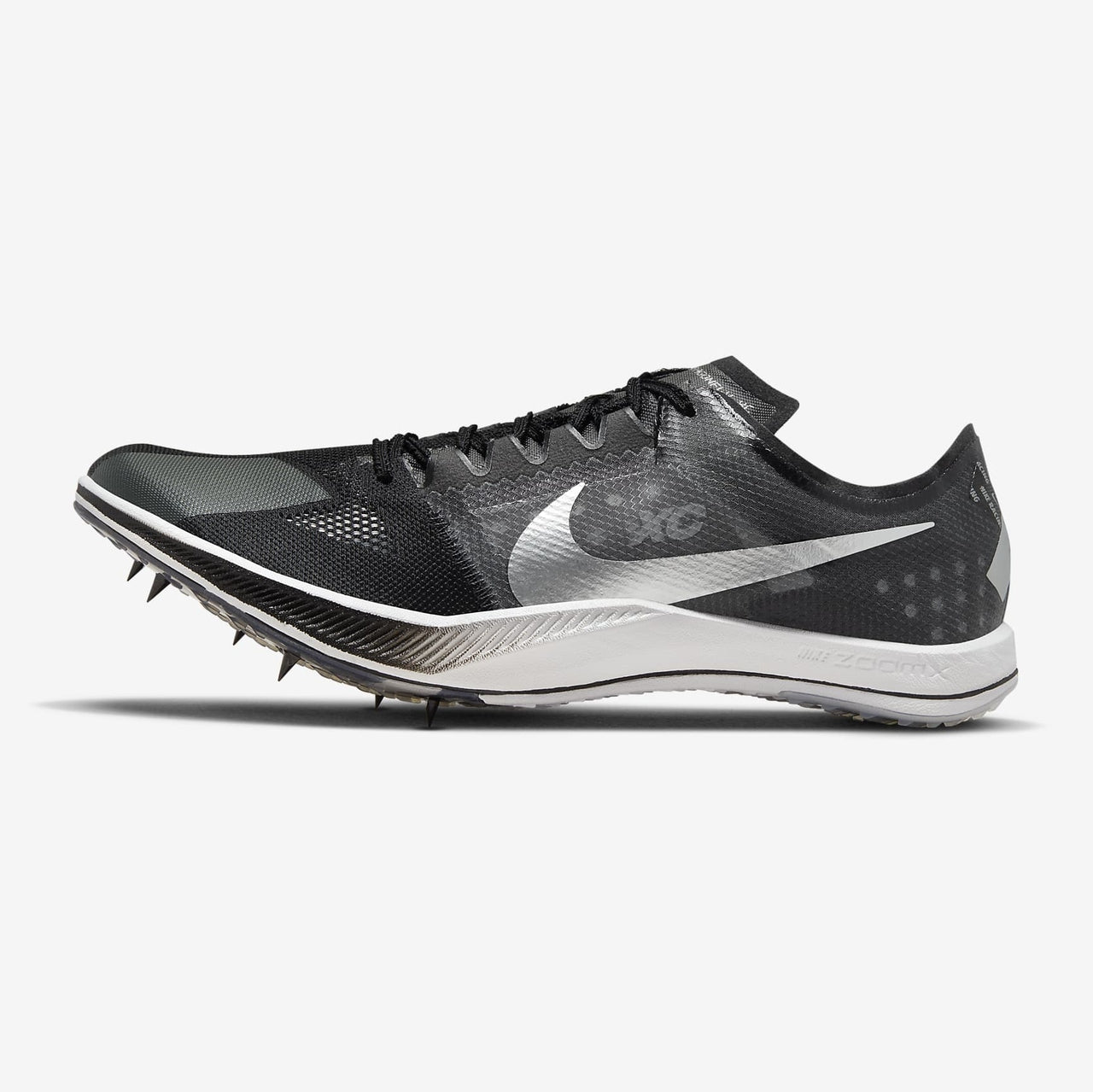 NIKE Dragonfly XC Unisex FOOTWEAR - Unisex Track Spikes BLACK/METALLIC SILVER