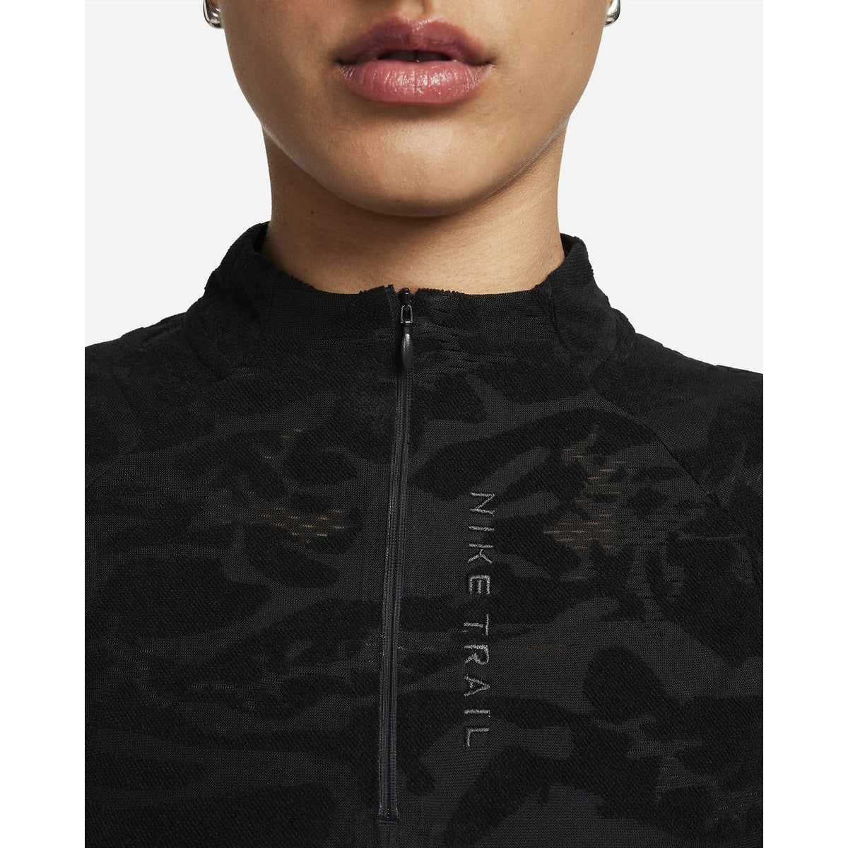 NIKE Dri-FIT 1/4-Zip Mid Layer Trail Top Womens APPAREL - Womens Jackets