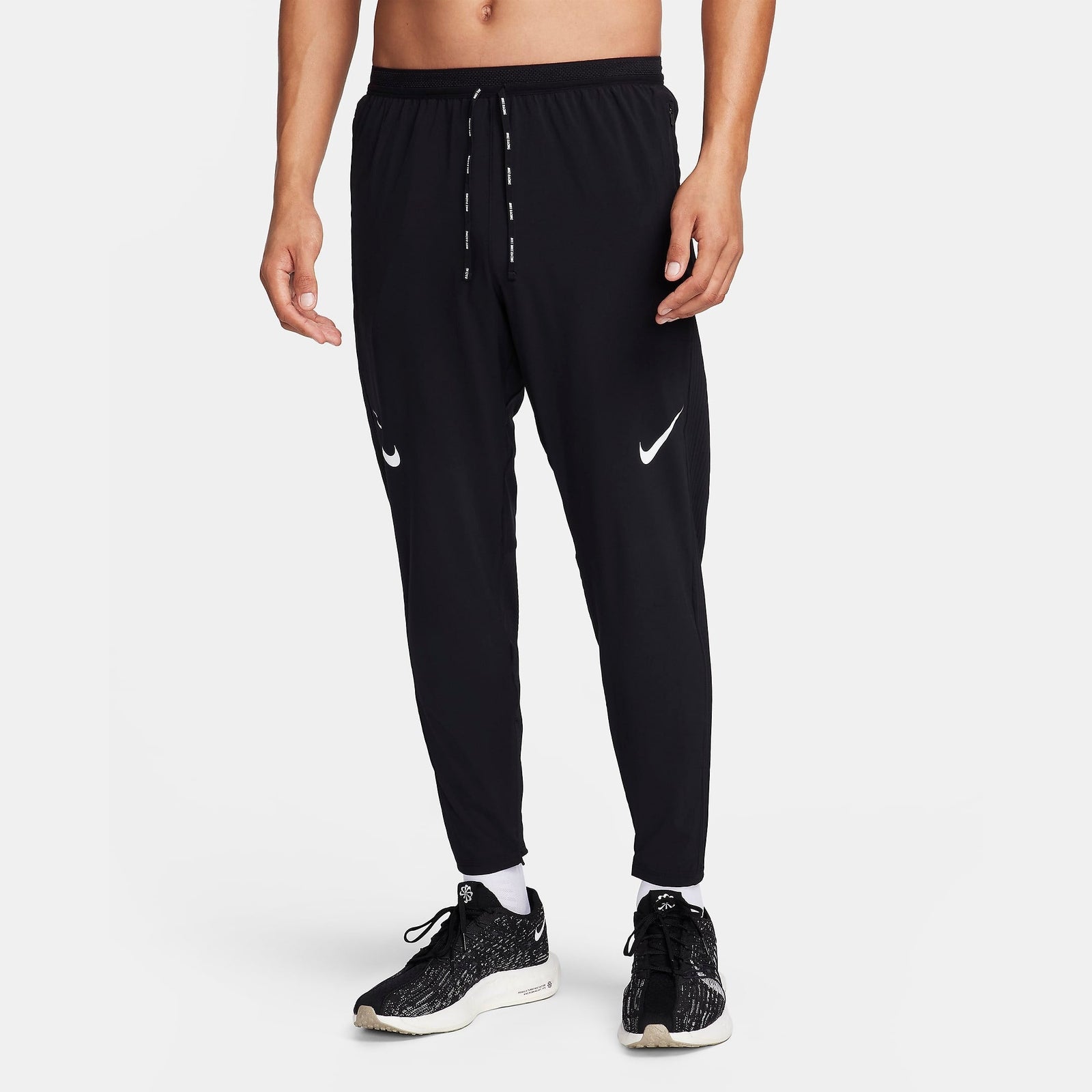 Nike Dri-FIT ADV Aeroswift Pants Mens APPAREL - Mens Bottoms BLACK/SUMMIT WHITE