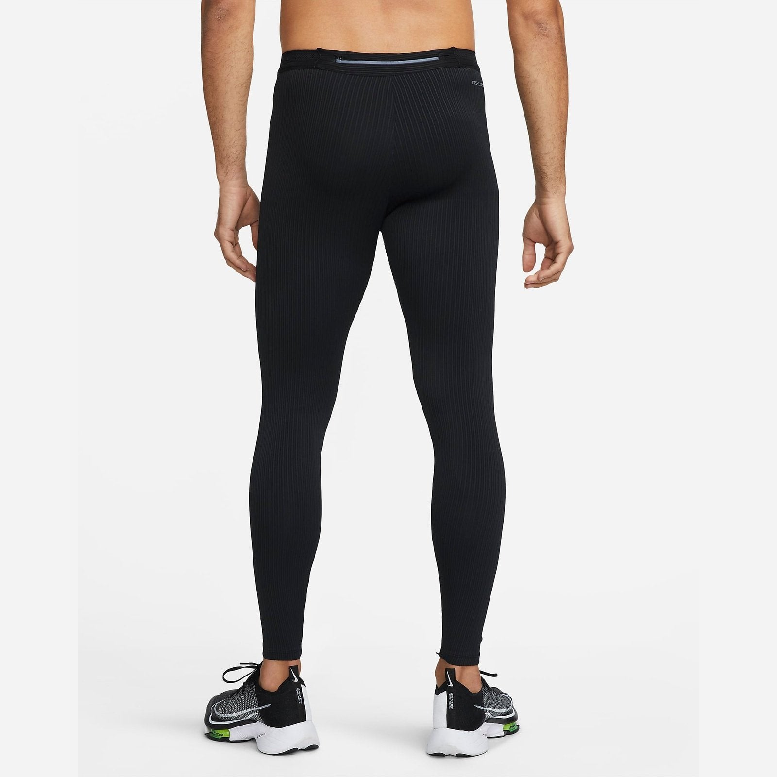 NIKE Dri-FIT ADV Aeroswift Racing Tights Mens APPAREL - Mens Tights BLACK/BLACK/WHITE