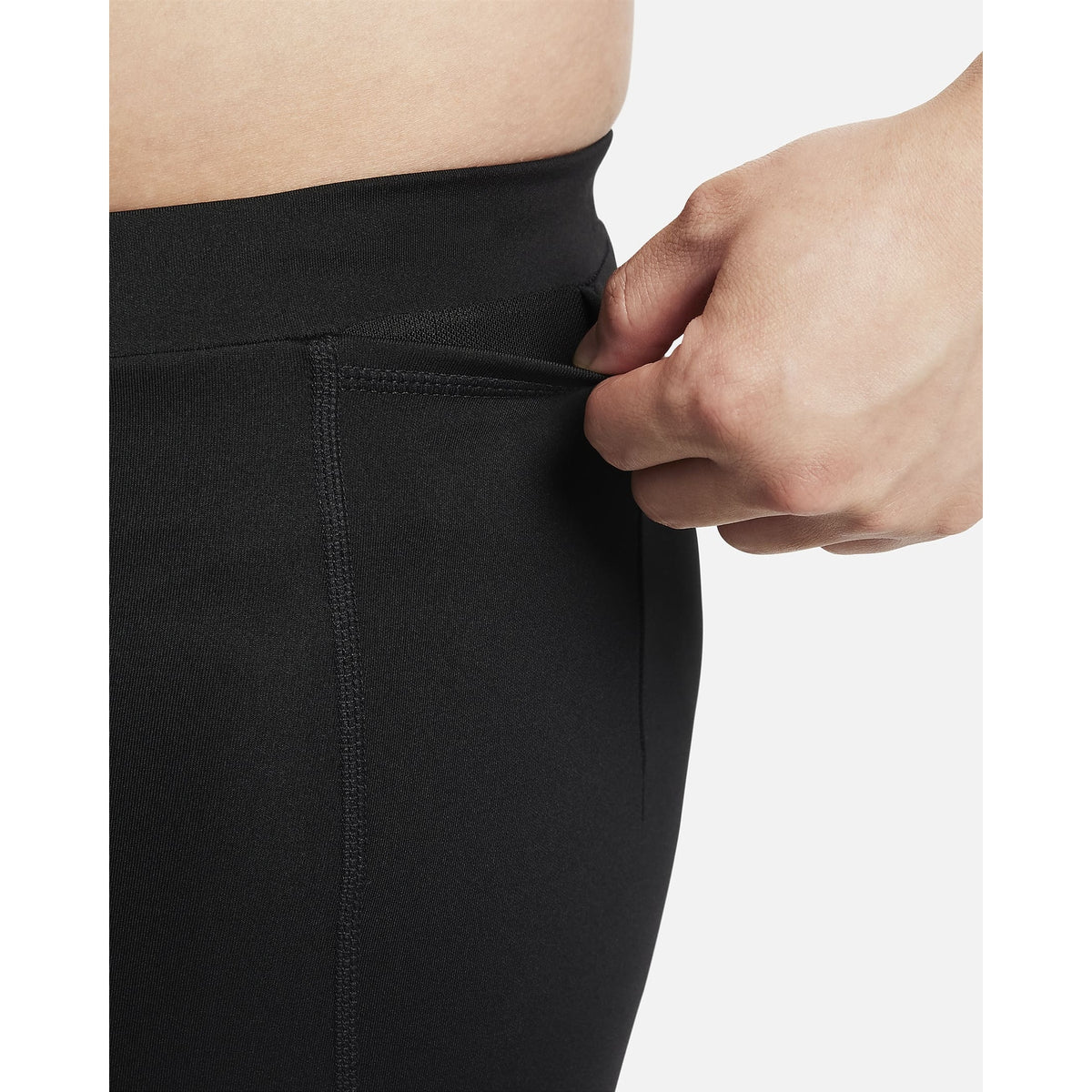 NIKE Dri-FIT Brief-Lined Running 1/2-Length Tights Mens APPAREL - Mens Tights