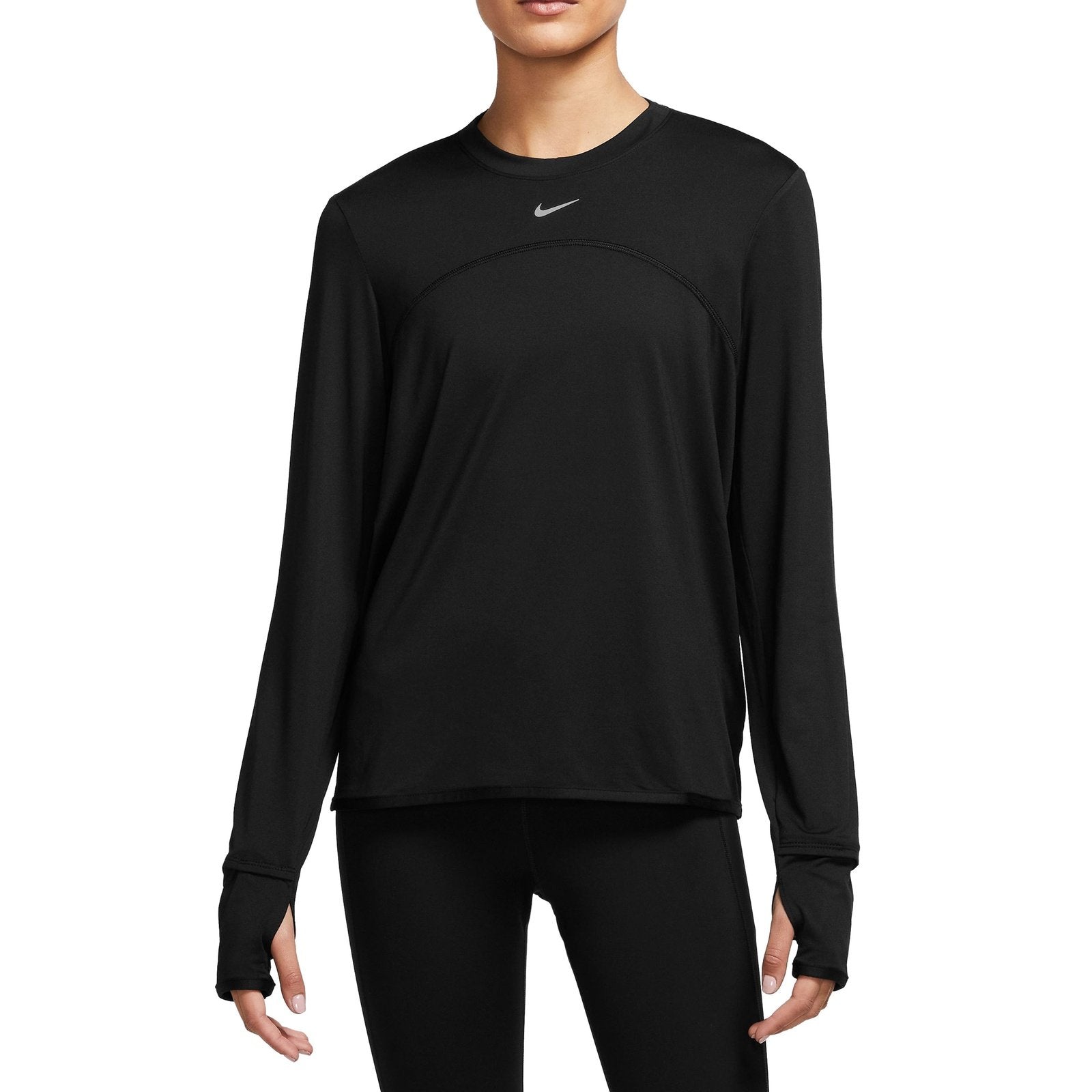 Nike Dri-FIT Swift Element UV Womens APPAREL - Womens Long Sleeve Tops BLACK