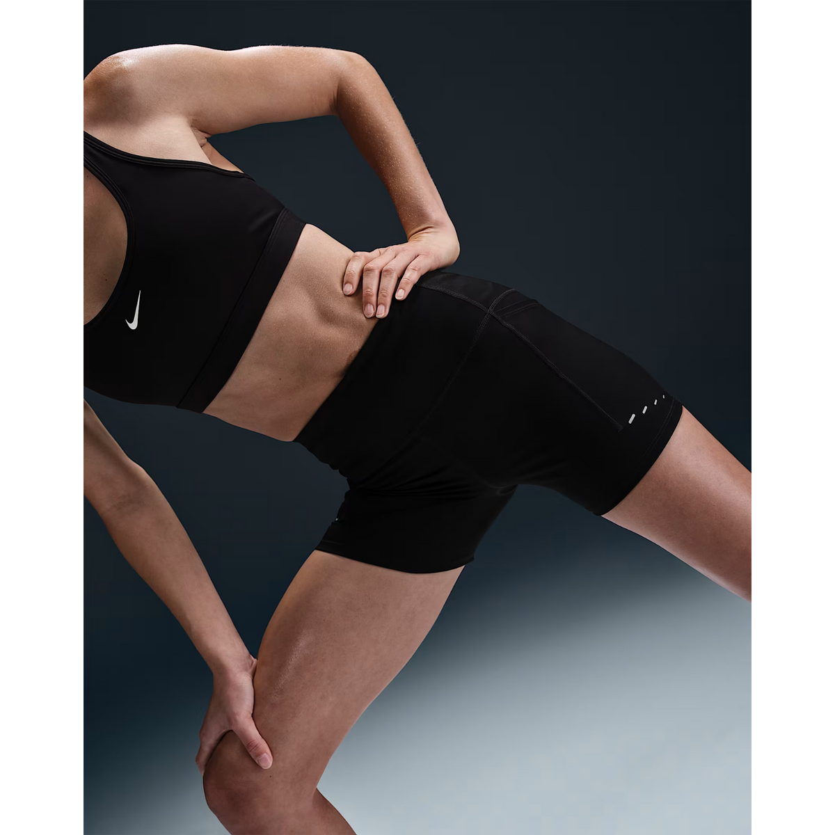 NIKE Dri-Fit Swift Hi-Rise 4" Tights Womens APPAREL - Womens Tights