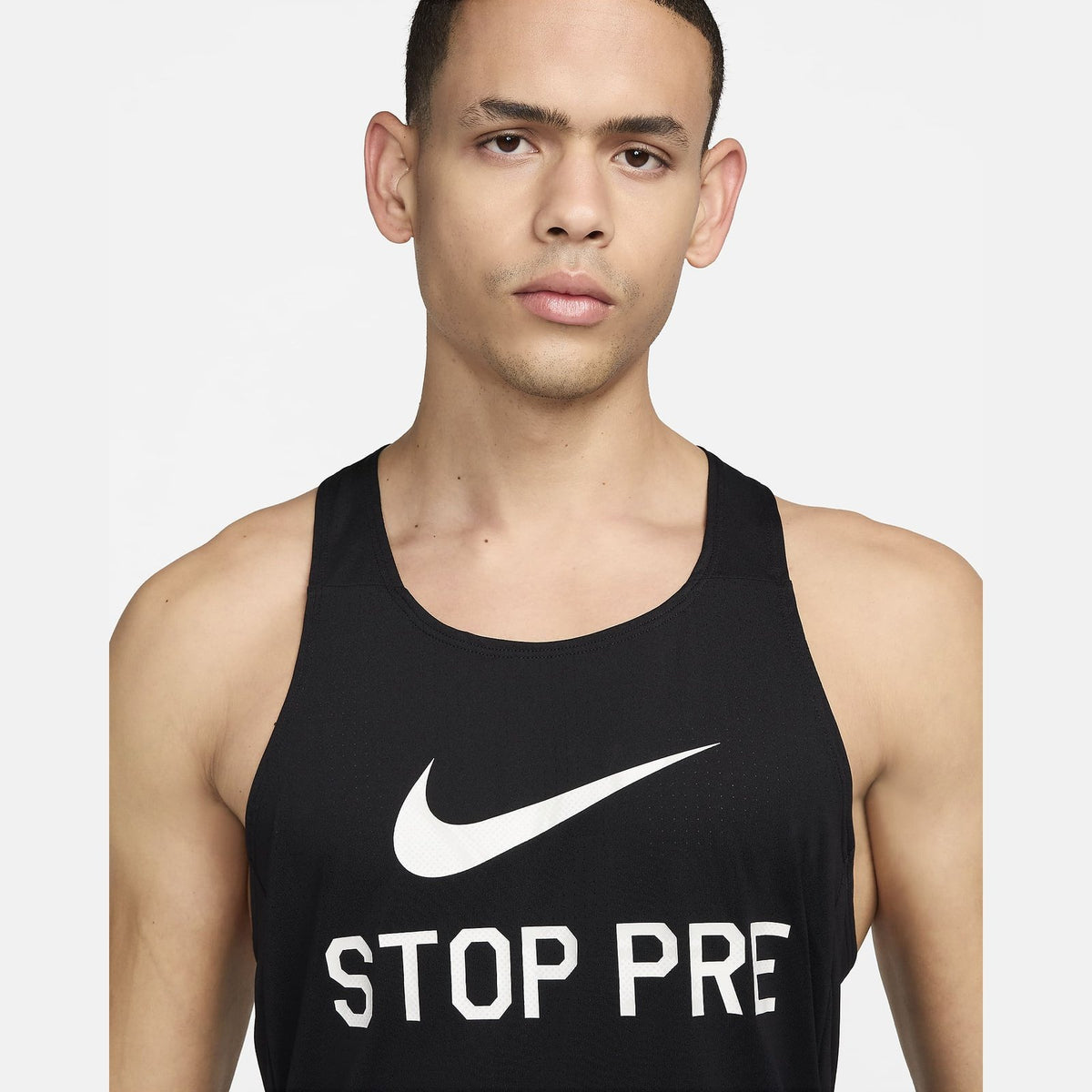 Nike Fast Run Energy &#39;Stop Pre&#39; Singlet Mens APPAREL - Mens Singlets 