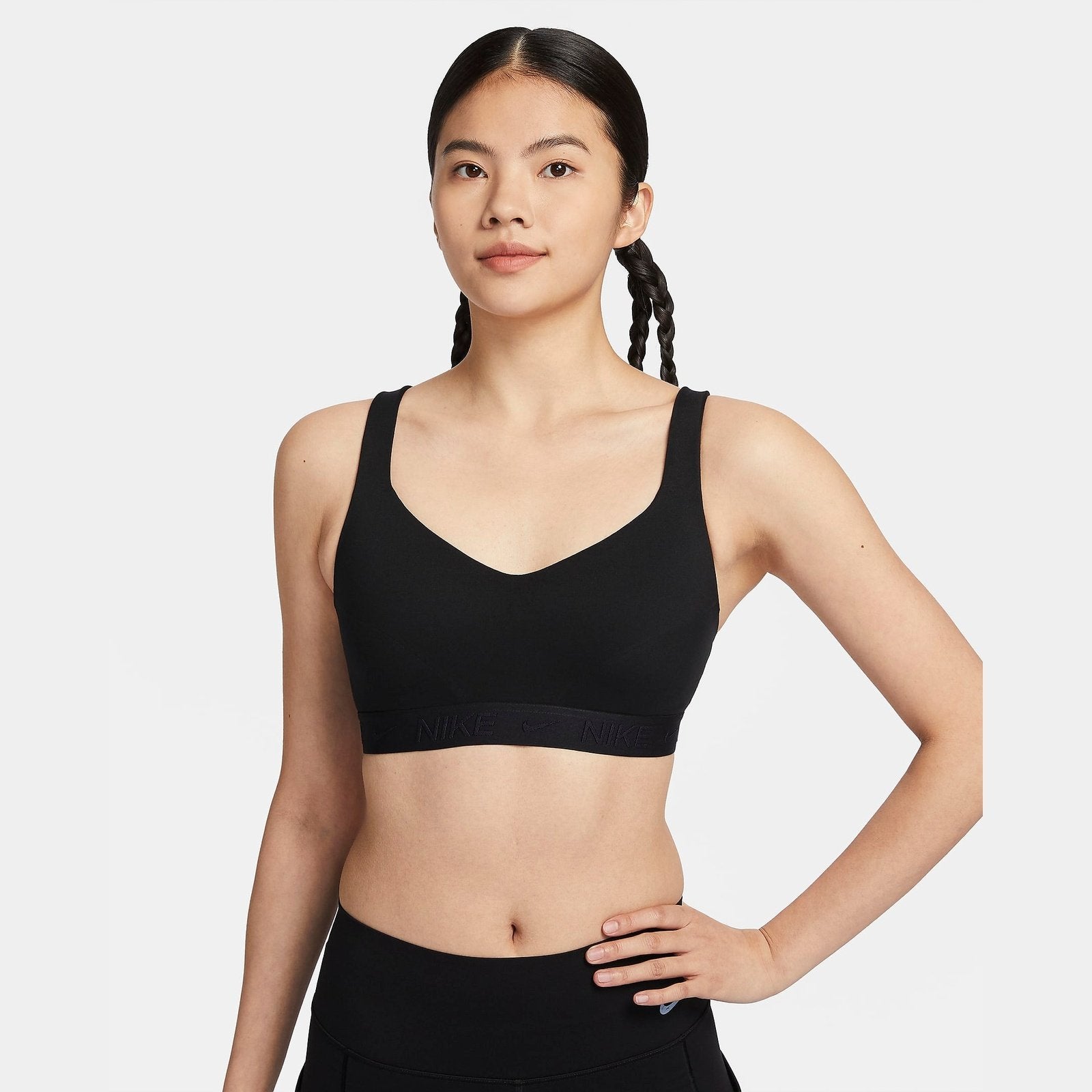 NIKE Indy Bra APPAREL - Womens Bras BLACK/BLACK
