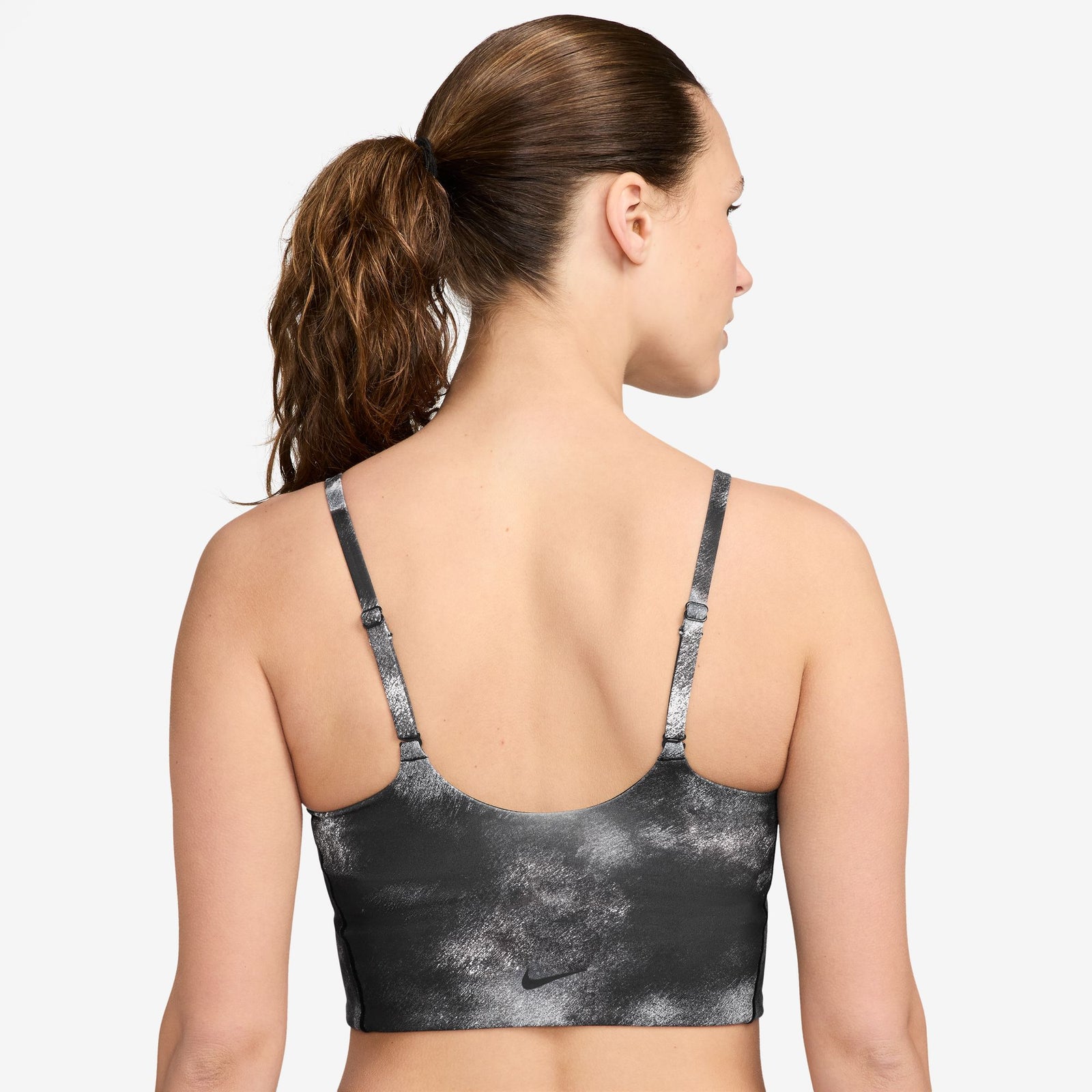 NIKE One Convertible Women's Light-Support Lightly Lined Longline Printed Sports Bra APPAREL - Womens Bras