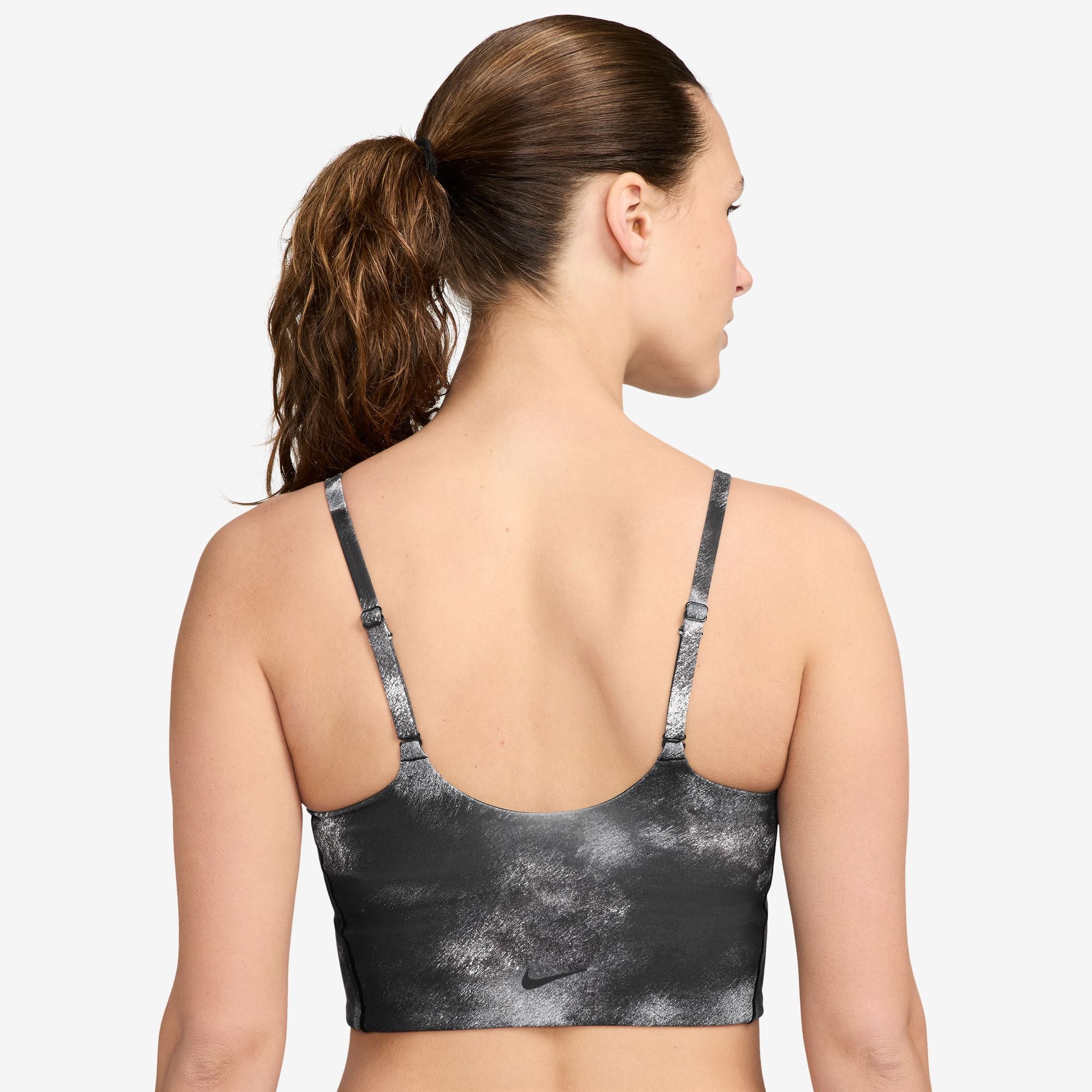 Nike One Convertible Women's Light-Support Lightly Lined Longline Printed Sports Bra APPAREL - Womens Bras 