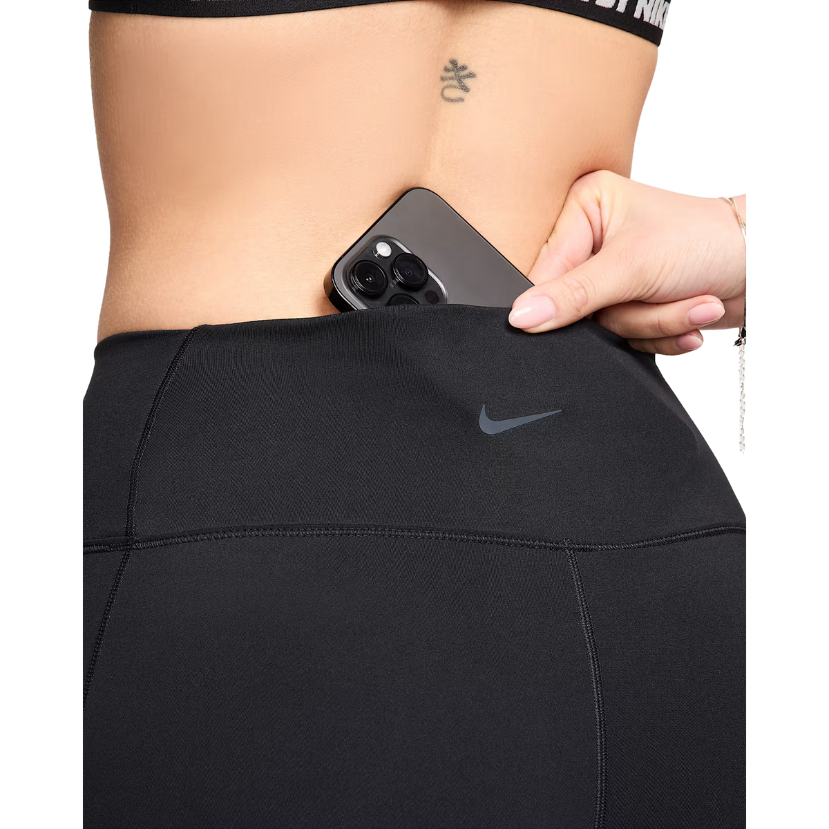 NIKE One Dri-Fit Hi-Rise 8" Tights Womens APPAREL - Womens Tights