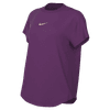 Nike One Relaxed Tee Womens APPAREL - Womens T-Shirts VIOTECH/SANDDRIFT