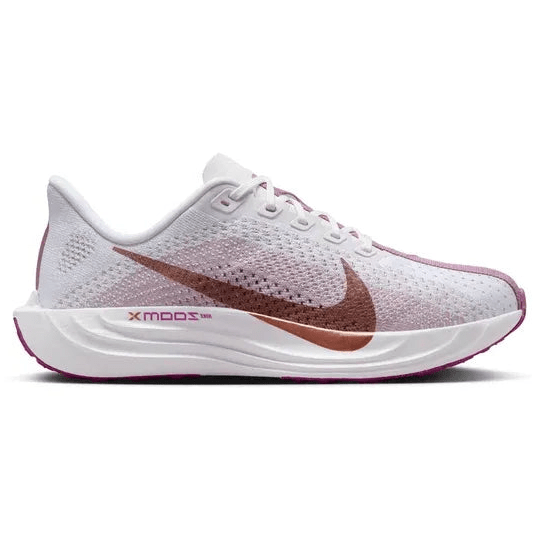 Nike Pegasus Plus Womens FOOTWEAR - Womens Neutral WHITE/METALLIC RED BRONZE