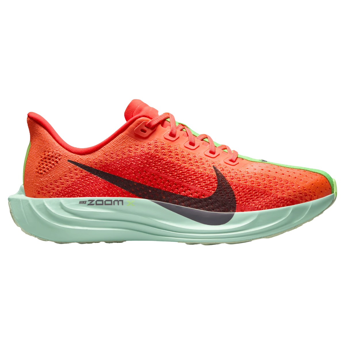 NIKE Pegasus Plus Womens FOOTWEAR - Womens Neutral BRIGHT CRIMSON/CAVE PURPLE/LIME BLAST