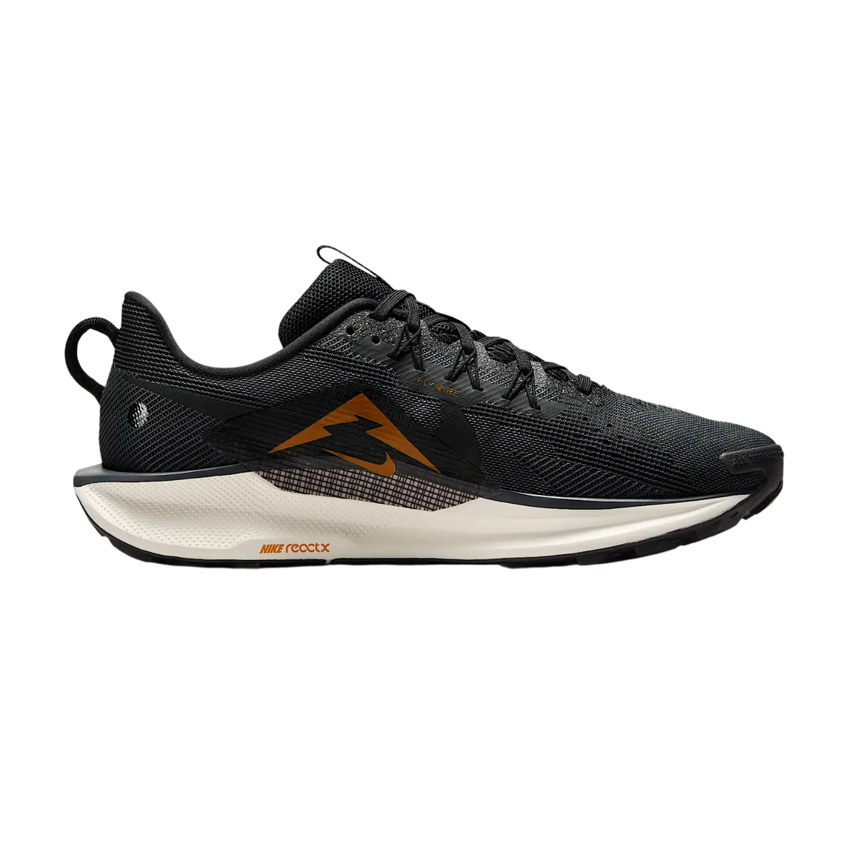 NIKE Pegasus Trail 5 Mens FOOTWEAR - Mens Trail BLACK/OFF NOIR-MONARCH-PALE IVORY