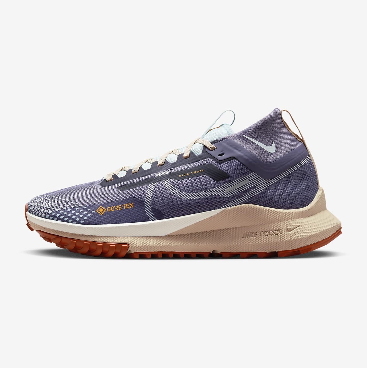 NIKE React Pegasus Trail 4 GTX Womens FOOTWEAR - Womens Trail DAYBREAK/WHITE/GLACIER BLUE