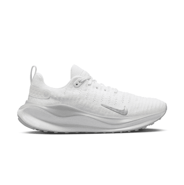 NIKE ReactX Infinity Run 4 Womens FOOTWEAR - Womens Neutral WHITE/METALLIC SILVER