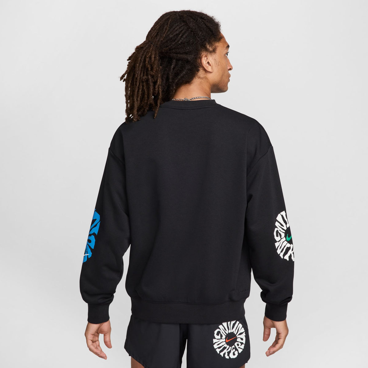 NIKE Run Energy Mens Dri-FIT Fleece Running Crew APPAREL - Mens Long Sleeve Tops