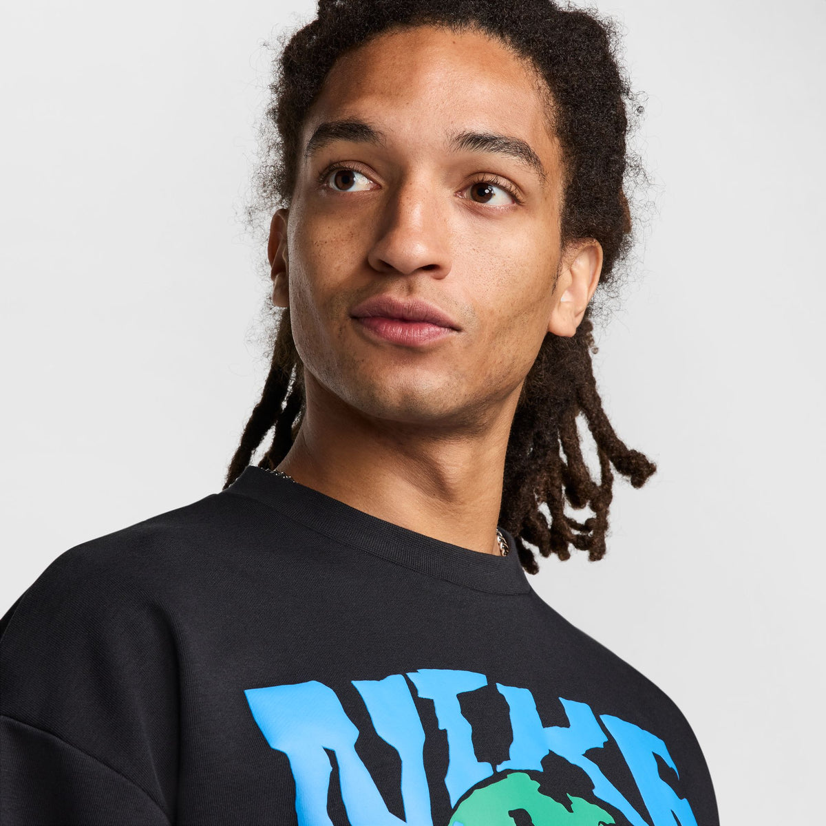 NIKE Run Energy Mens Dri-FIT Fleece Running Crew APPAREL - Mens Long Sleeve Tops