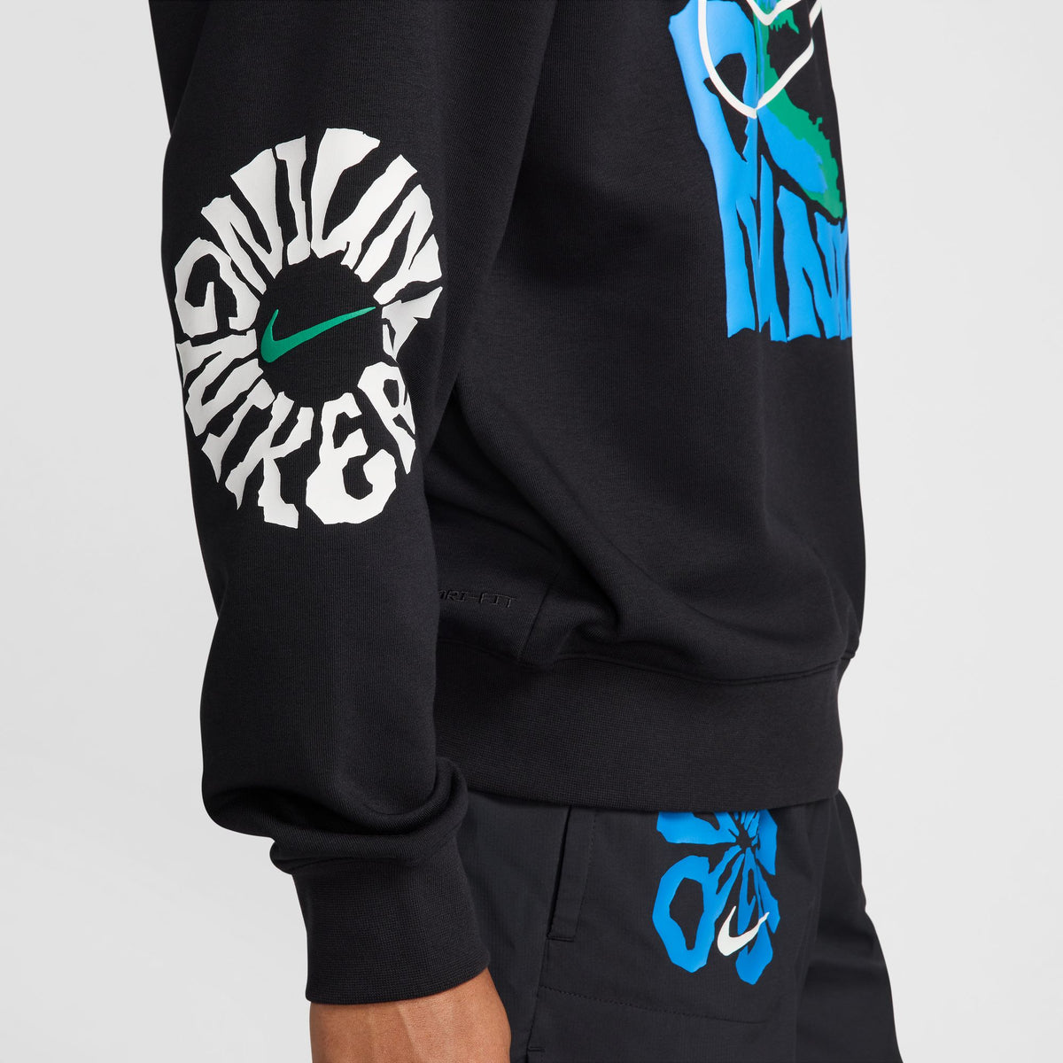 NIKE Run Energy Mens Dri-FIT Fleece Running Crew APPAREL - Mens Long Sleeve Tops
