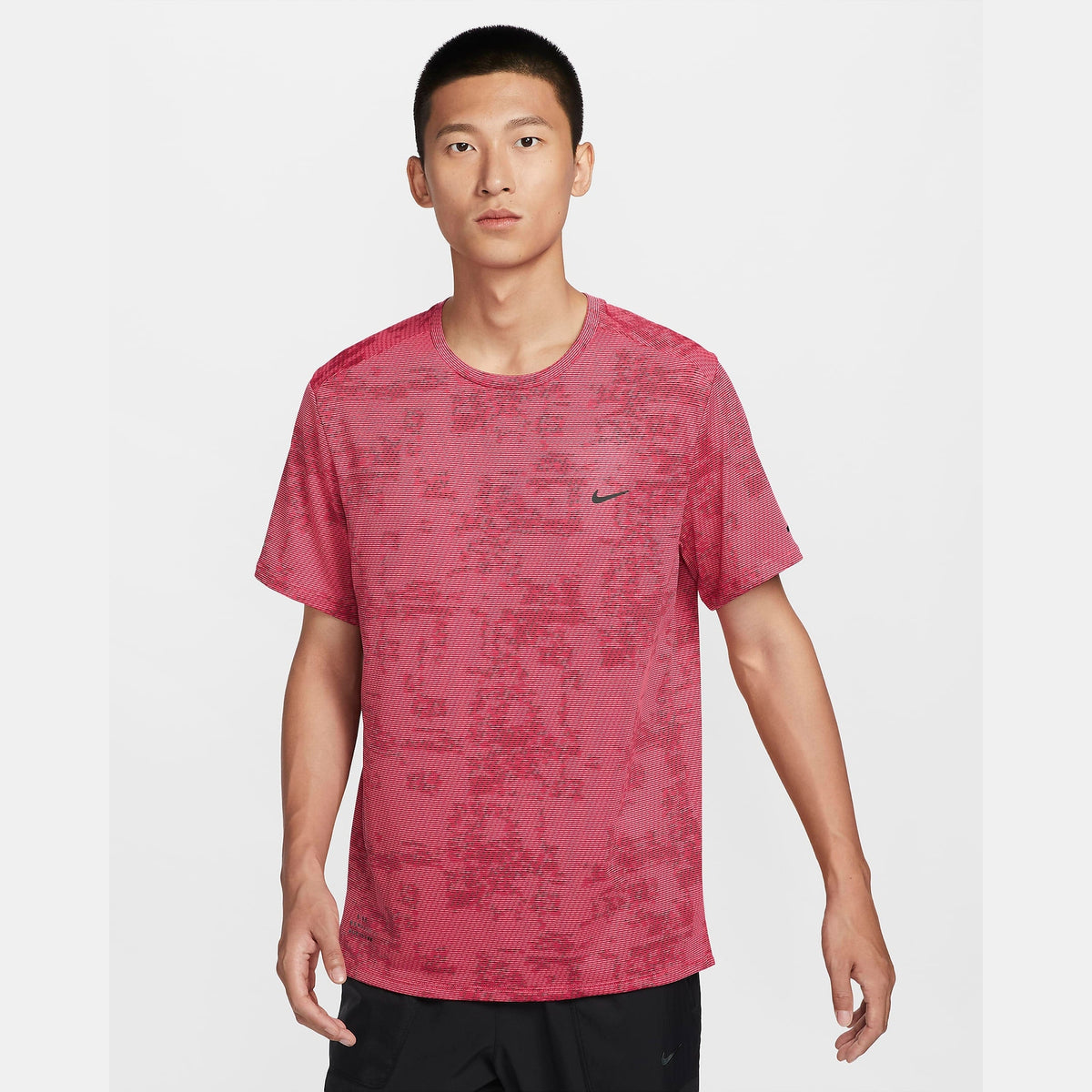 NIKE Running Division Dri-FIT ADV Tee Mens APPAREL - Mens T-Shirts ASTER PINK