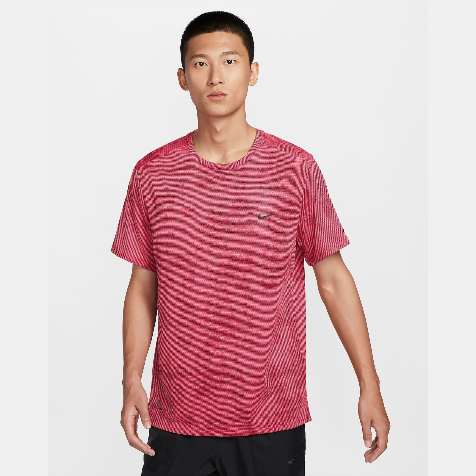 NIKE Running Division Dri-FIT ADV Tee Mens APPAREL - Mens T-Shirts ASTER PINK