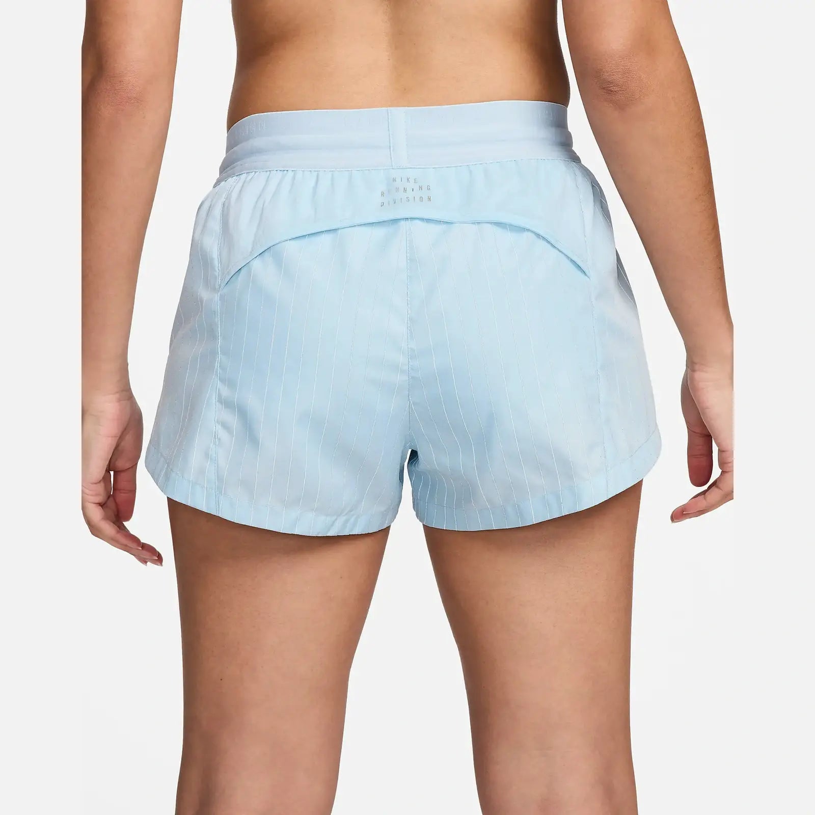 Nike Running Division Mid-Rise 3 Inch Shorts Womens APPAREL - Womens Shorts LIGHT ARMOURY BLUE