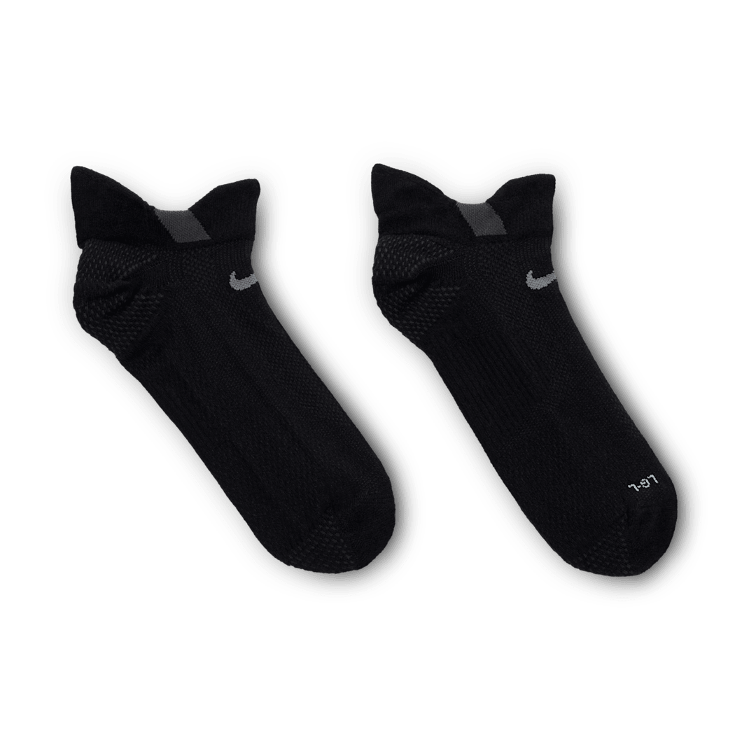 Nike Running Lightweight No-Show Socks GEAR - Socks BLACK/DARK SMOKE GREY/PURE