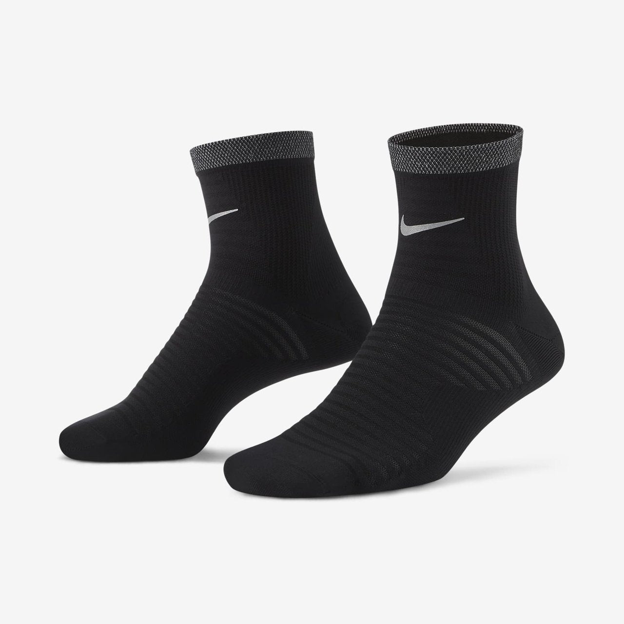Nike Spark Lightweight Ankle Socks GEAR - Socks BLACK