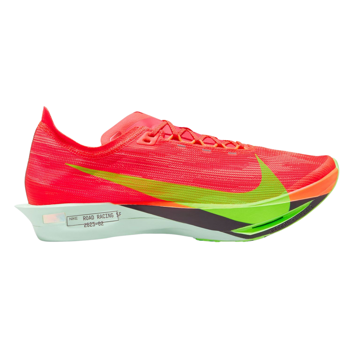 NIKE Streakfly 2 Mens FOOTWEAR - Mens Carbon Plate BRIGHT CRIMSON/LIME BLAST