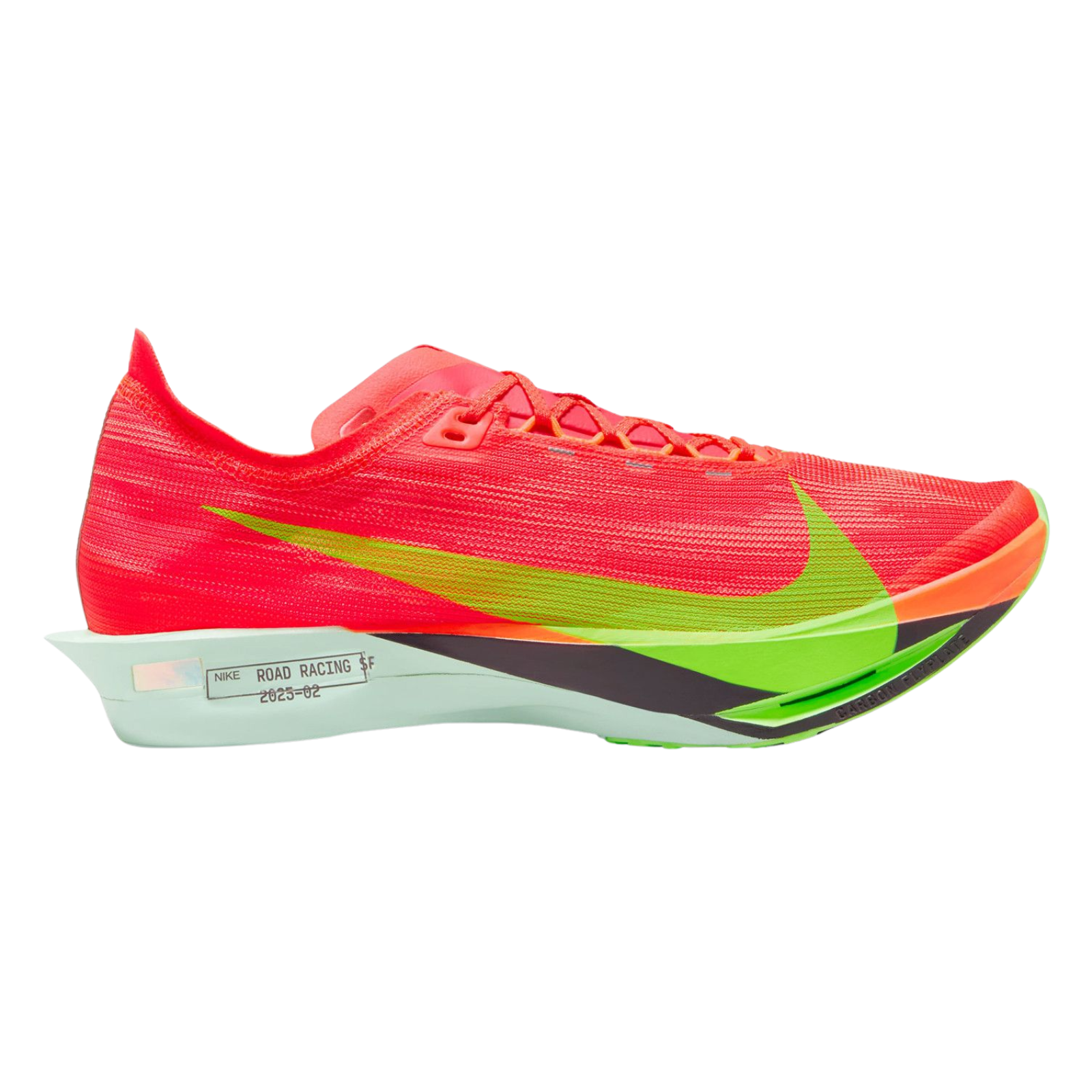 NIKE Streakfly 2 Men's FOOTWEAR - Mens Carbon Plate BRIGHT CRIMSON/LIME BLAST