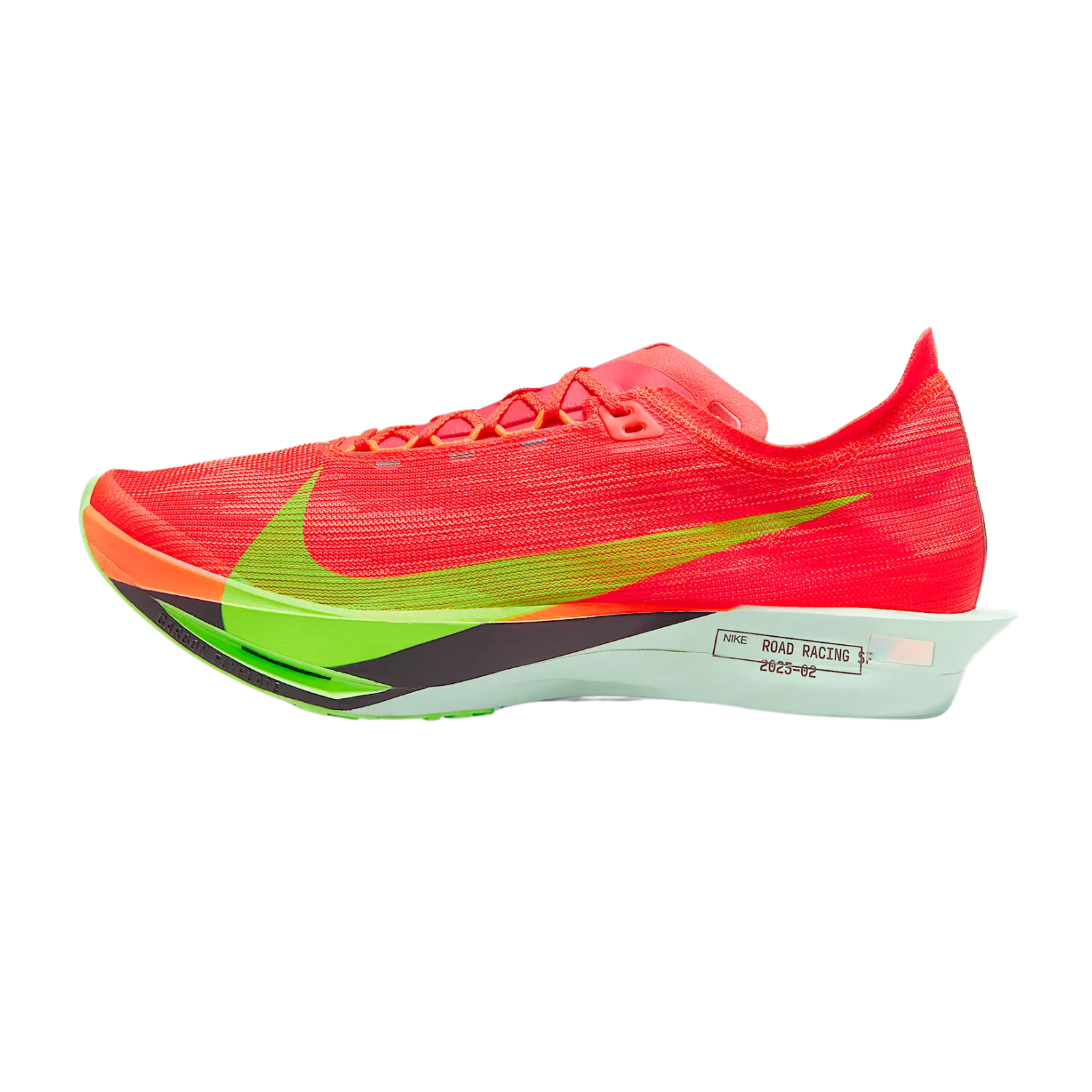 NIKE Streakfly 2 Men's FOOTWEAR - Mens Carbon Plate BRIGHT CRIMSON/LIME BLAST