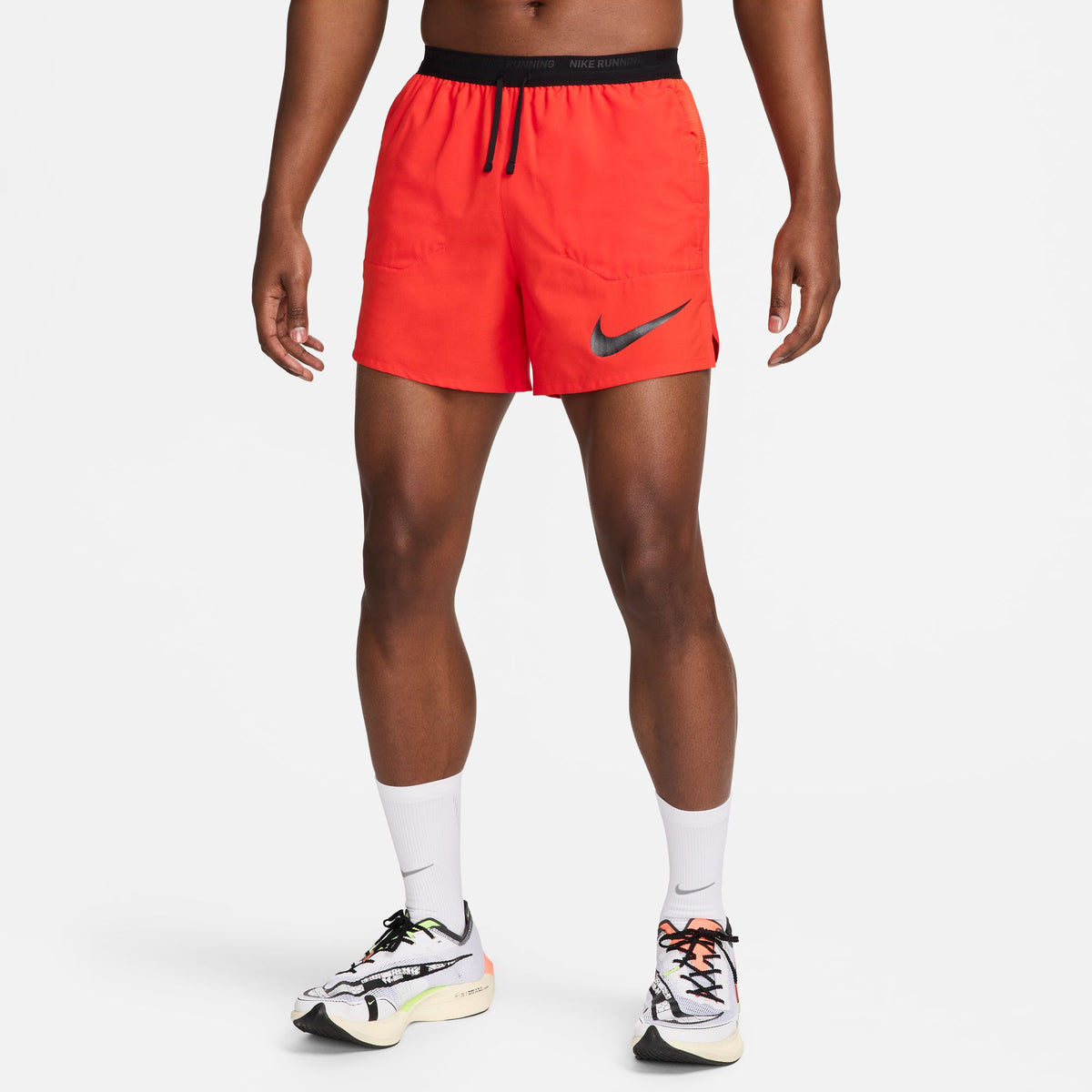 Nike Stride 5 Inch Shorts Mens (STOP - PRE) APPAREL - Mens Shorts RED