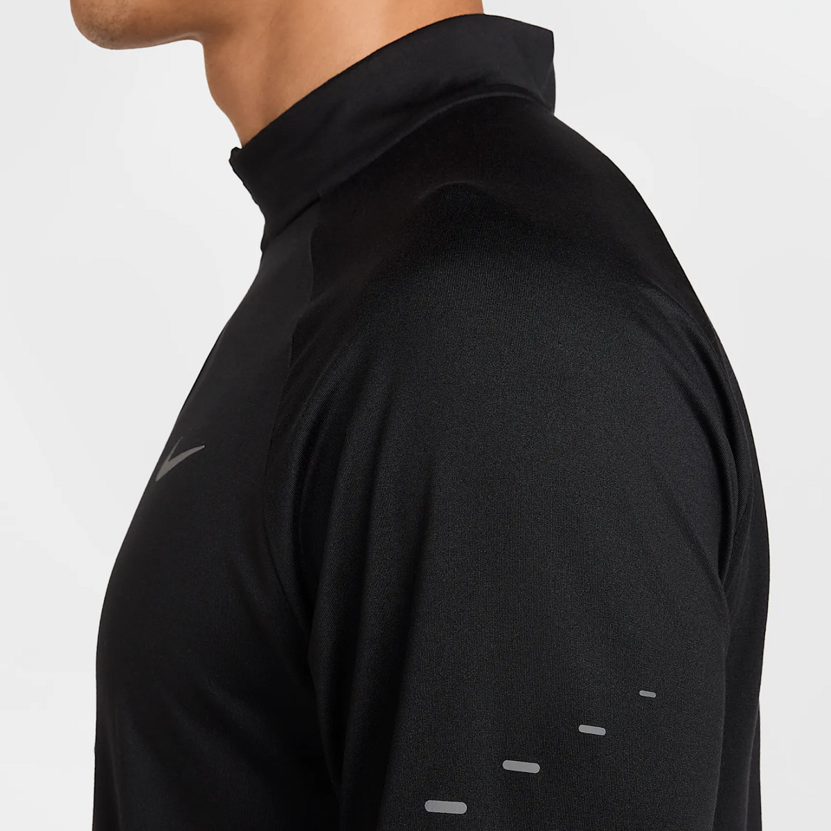 NIKE Stride Dri-FIT 1/4-Zip Running Top Mens APPAREL - Mens Tops