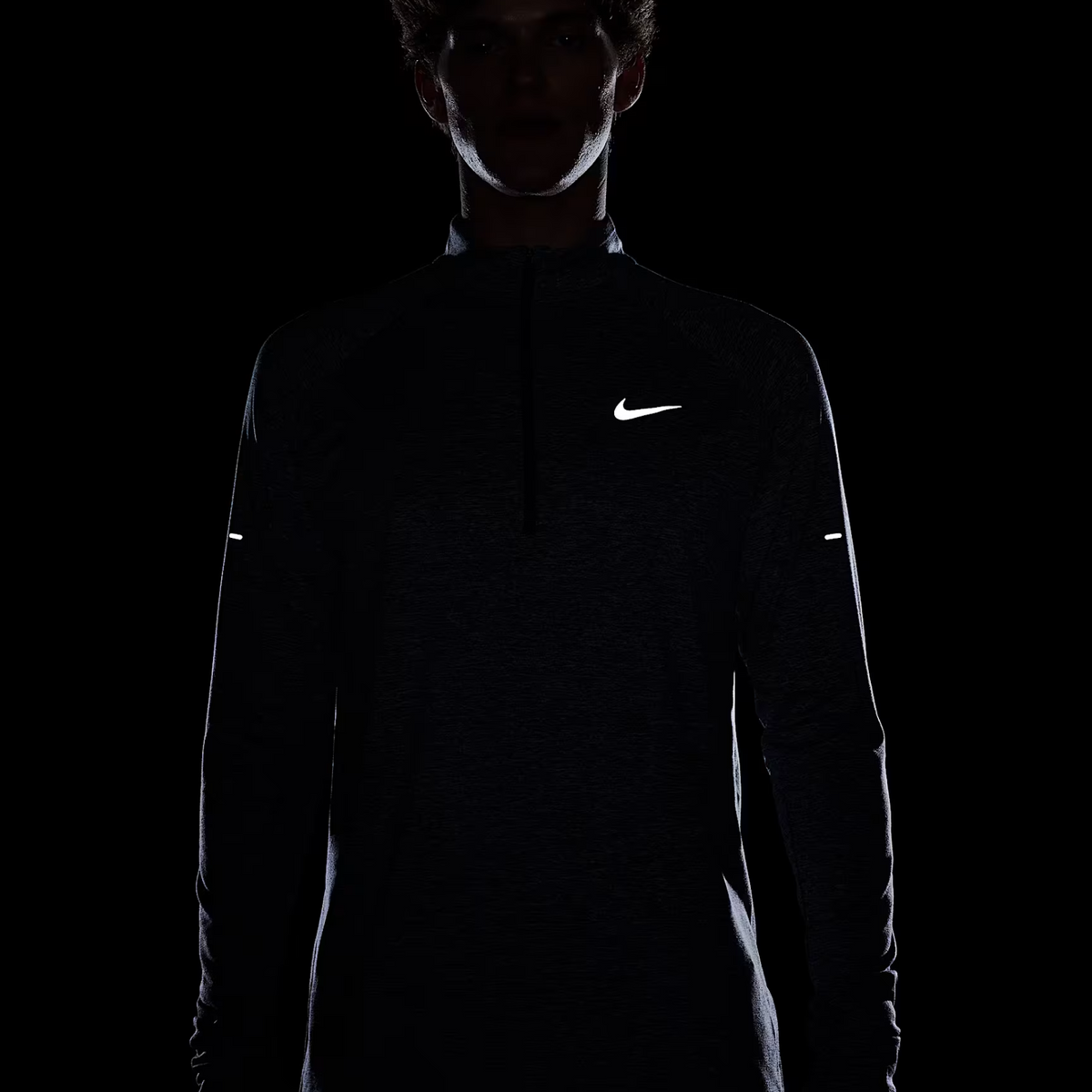 NIKE Stride Dri-FIT 1/4-Zip Running Top Mens APPAREL - Mens Tops