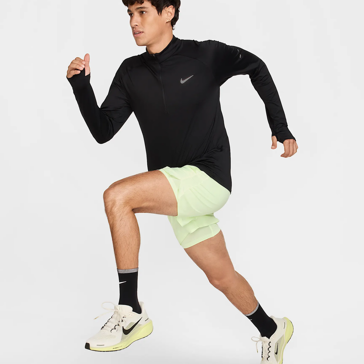 nike running gear mens Nike Stride Men's 1/4-Zip Running Top – Stay Cool, Run Strong