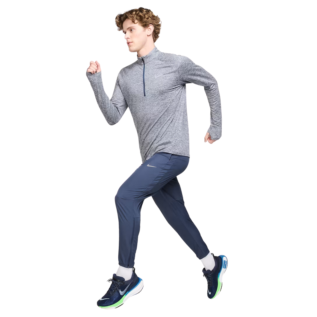 NIKE Stride Dri-FIT 1/4-Zip Running Top Mens APPAREL - Mens Tops