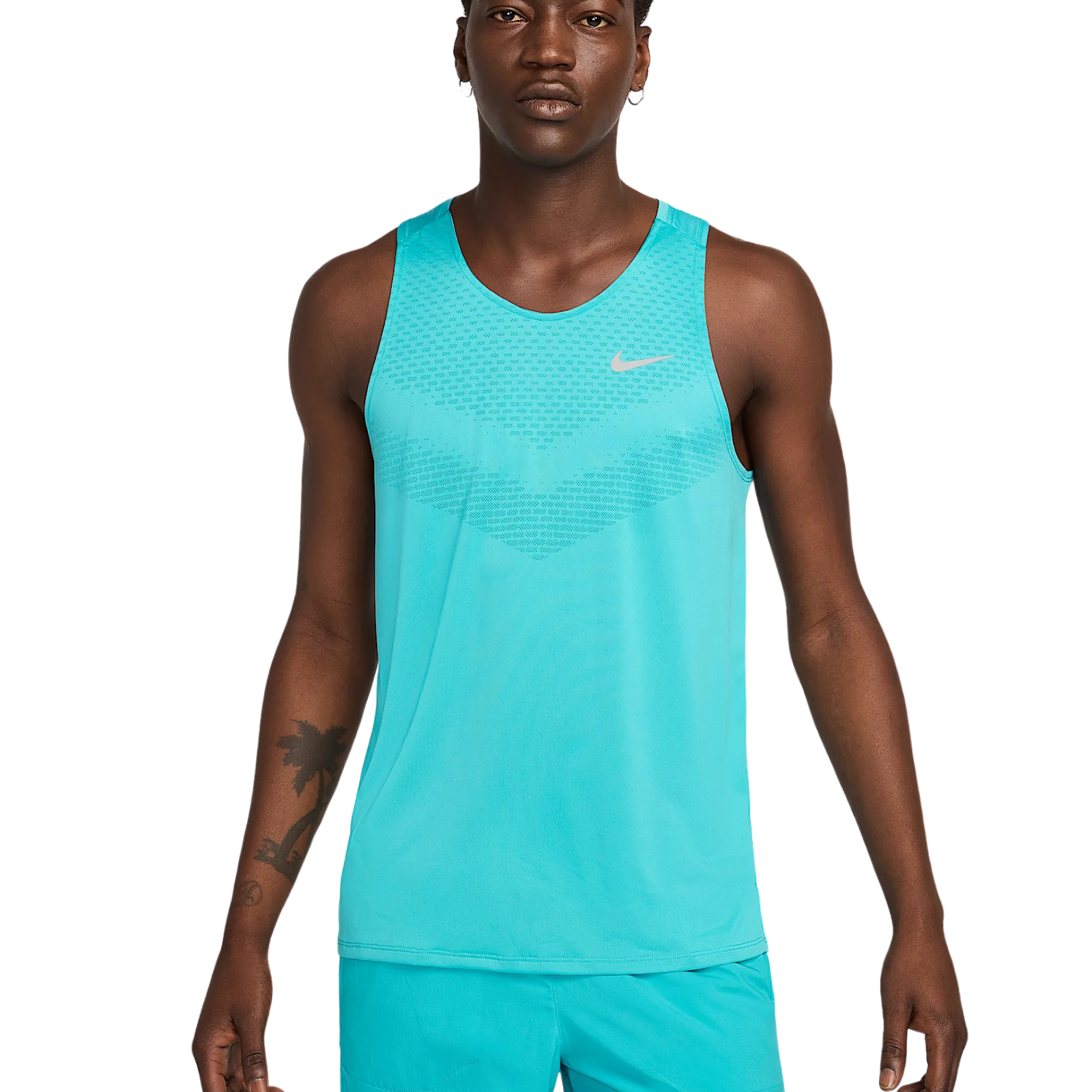 NIKE Stride Men's Dri-FIT ADV Running Tank Top APPAREL - Mens Tanks DUSTY CACTUS