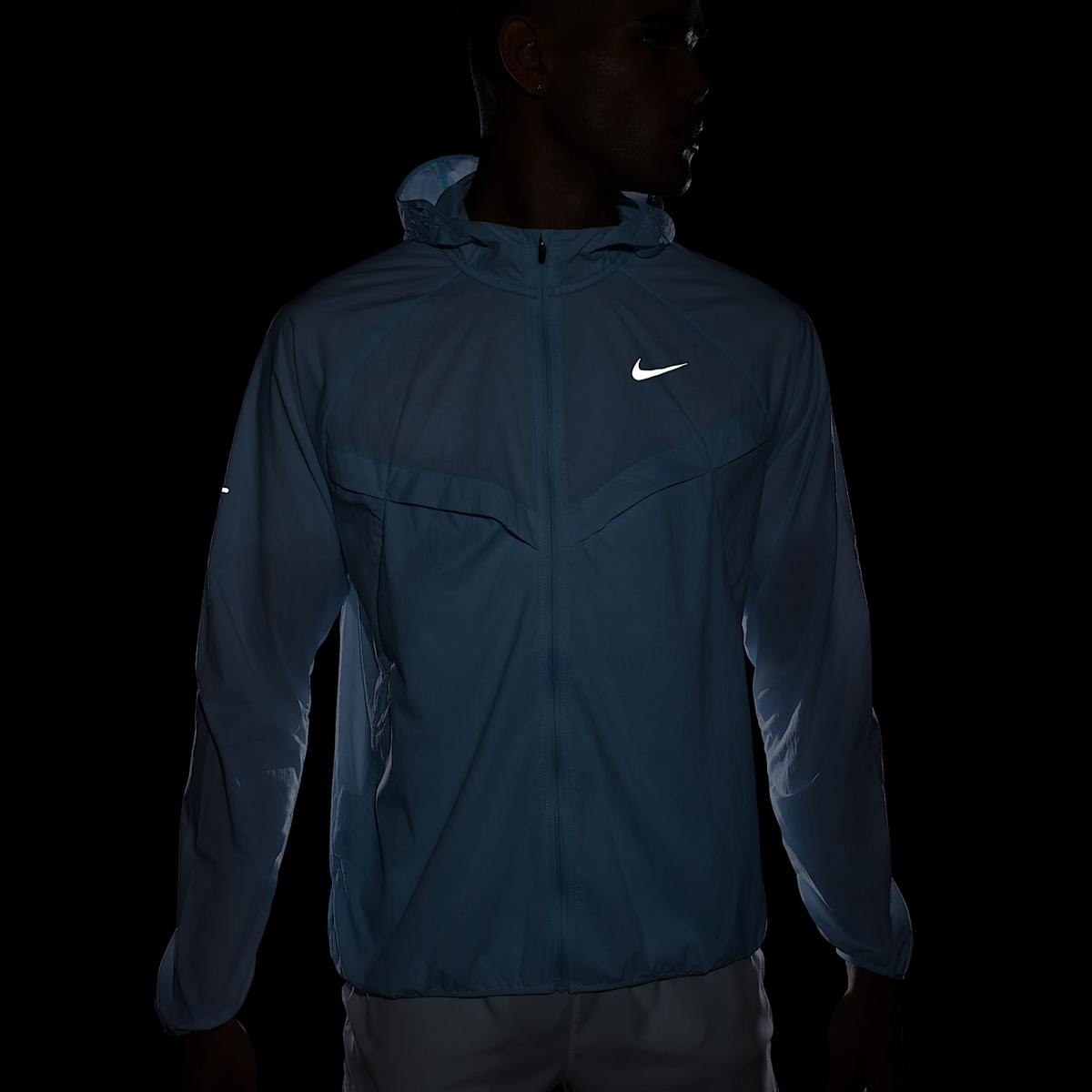 NIKE Stride Mens Repel UV Running Jacket APPAREL - Mens Jackets